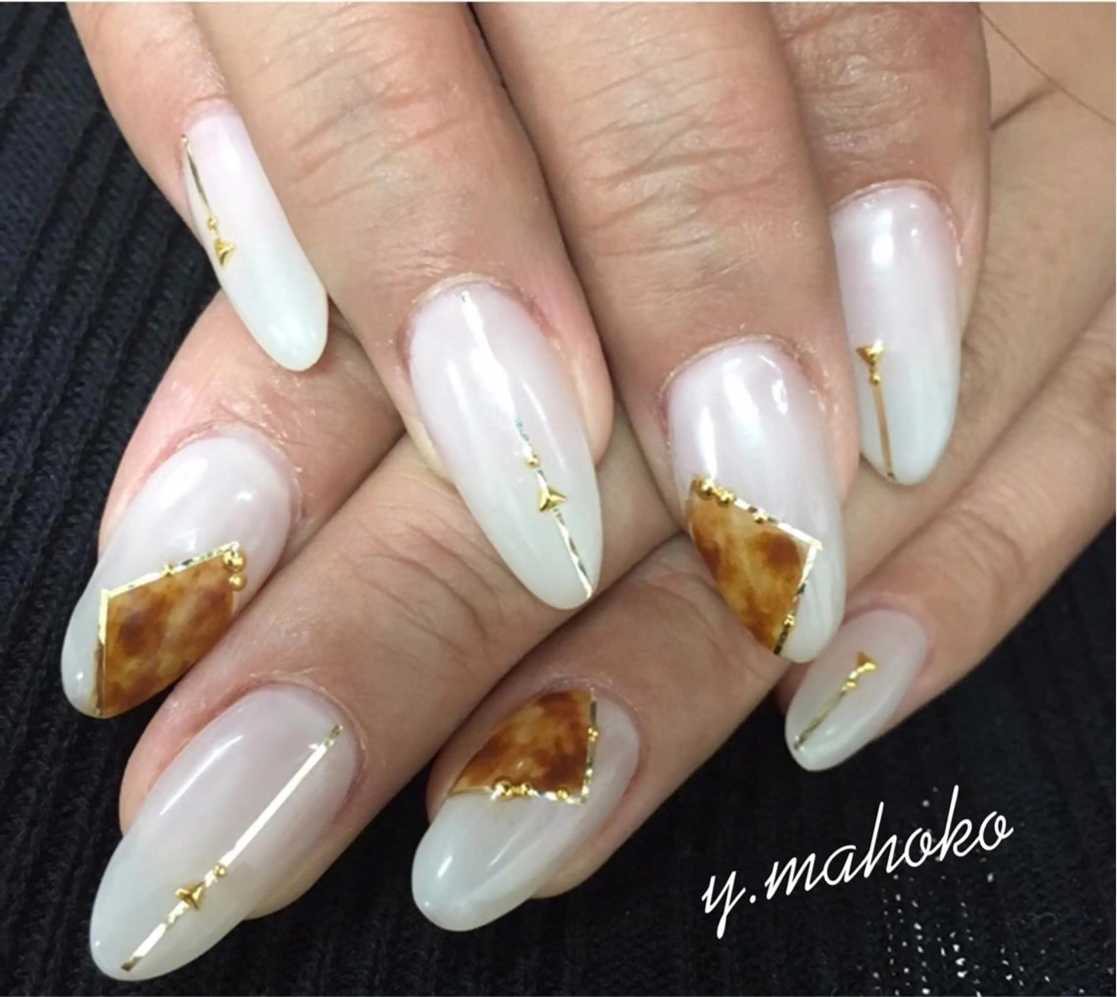 ネイル She nail studio 原宿所属・パラジェル有/ スカルプ/mahoのネイルデザイン