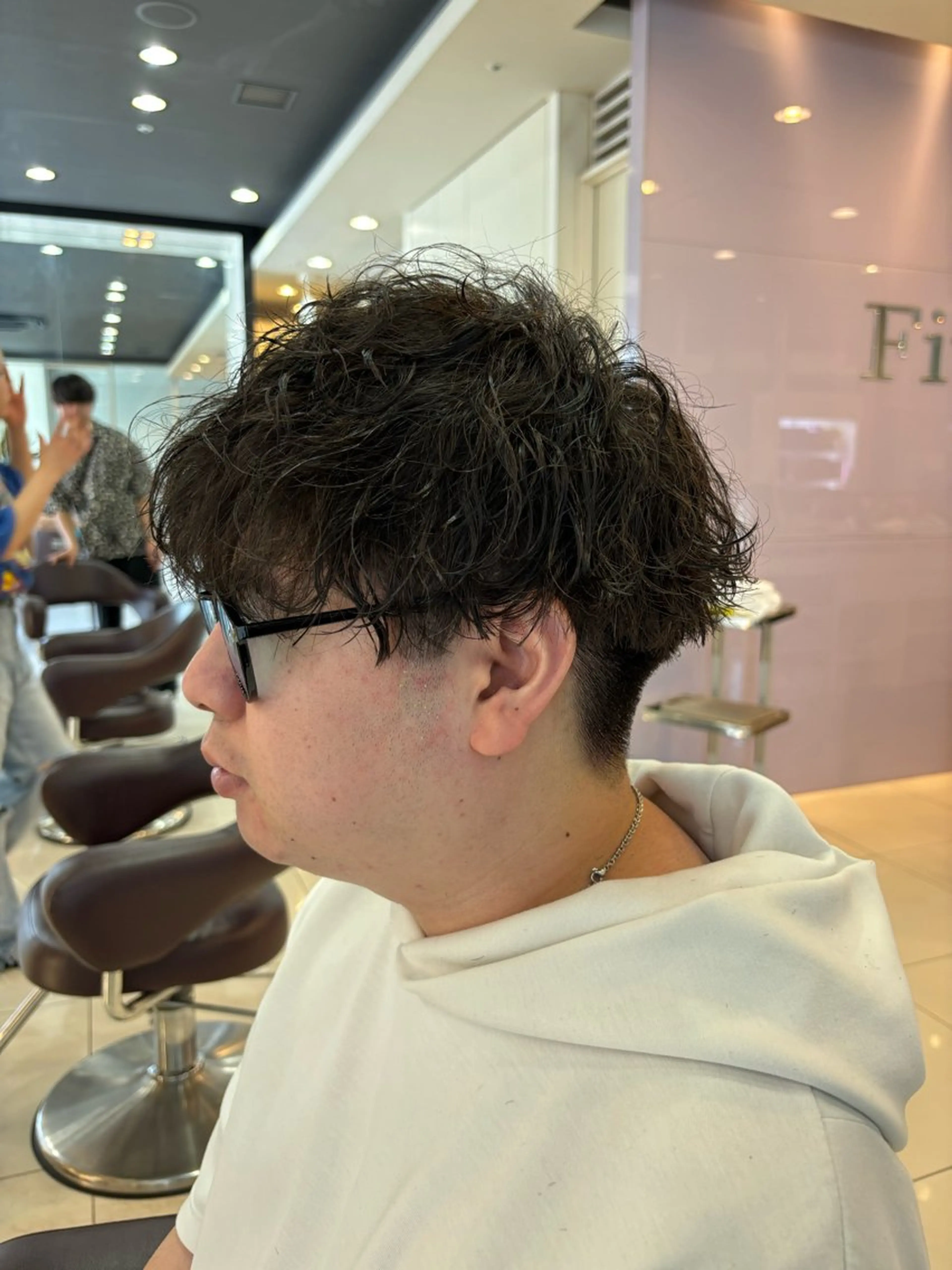 ショート パーマ メンズ カット パーマ メンズサロン/戸塚駅 東口3分/冨田大輝のヘアスタイル