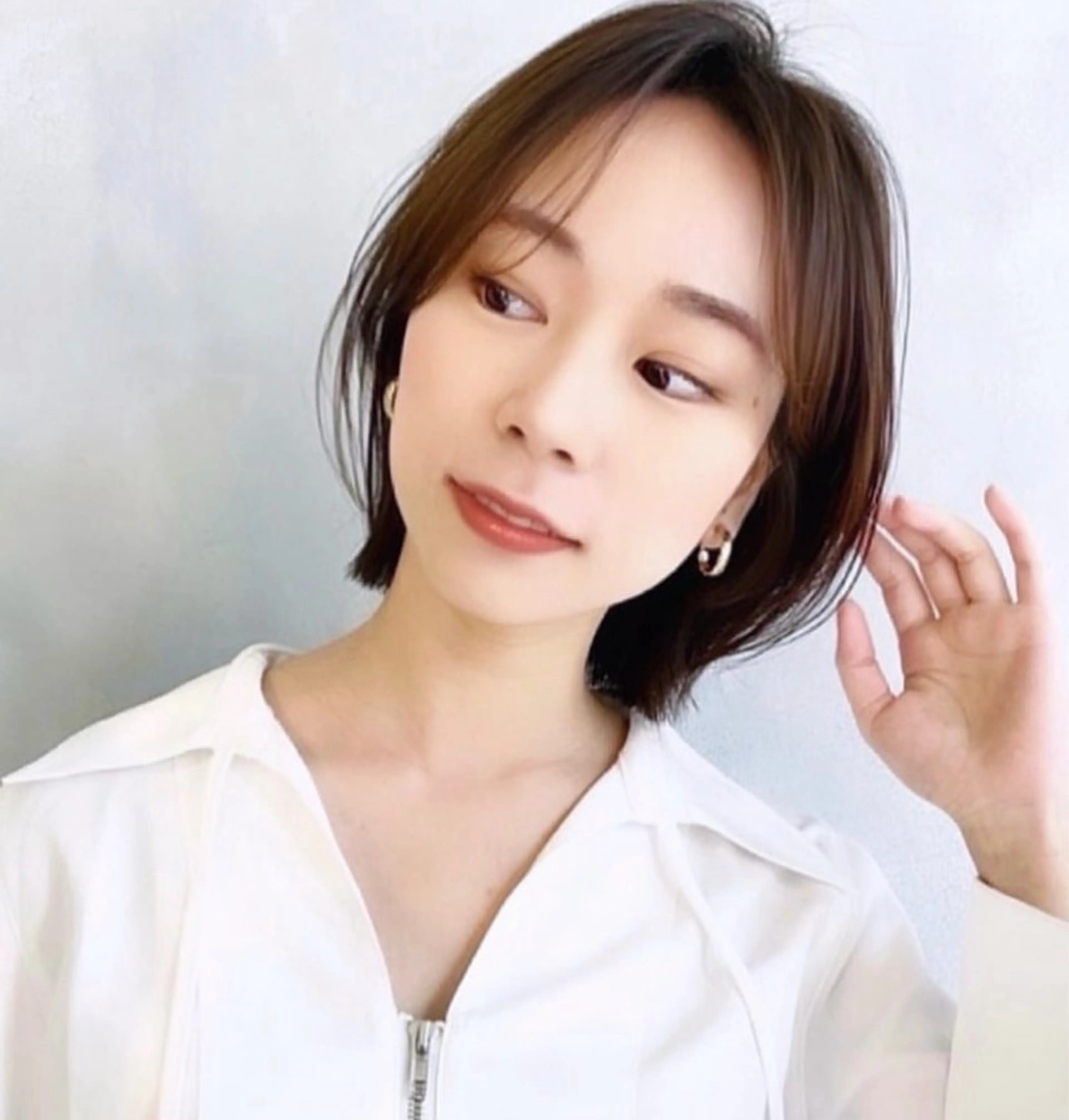 ショート カラー カット ヘアカラー 小顔ボブ&レイヤー 特化🤎RISAのヘアスタイル
