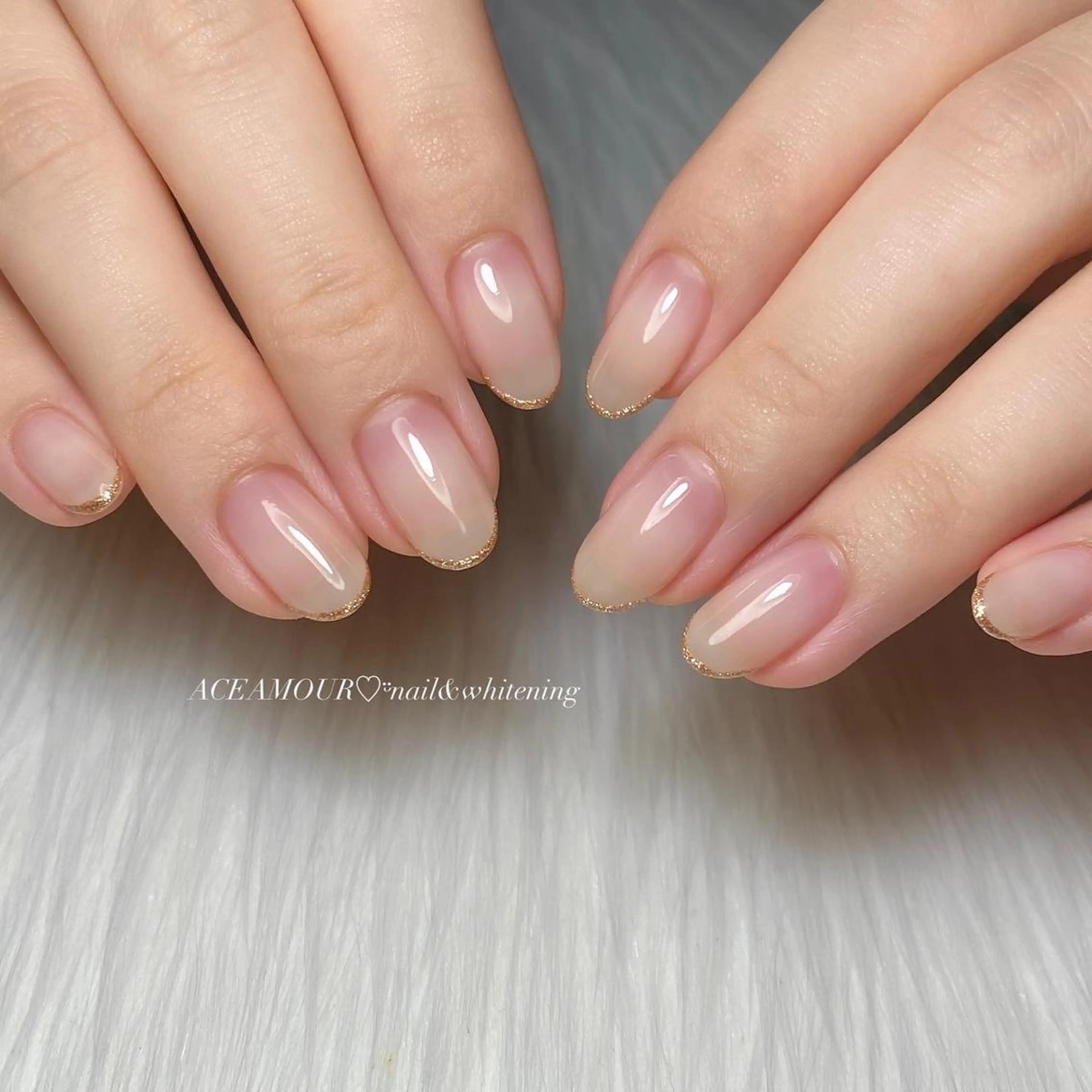 ネイル ネイル/耳つぼ /新ホワイトニングのネイルデザイン