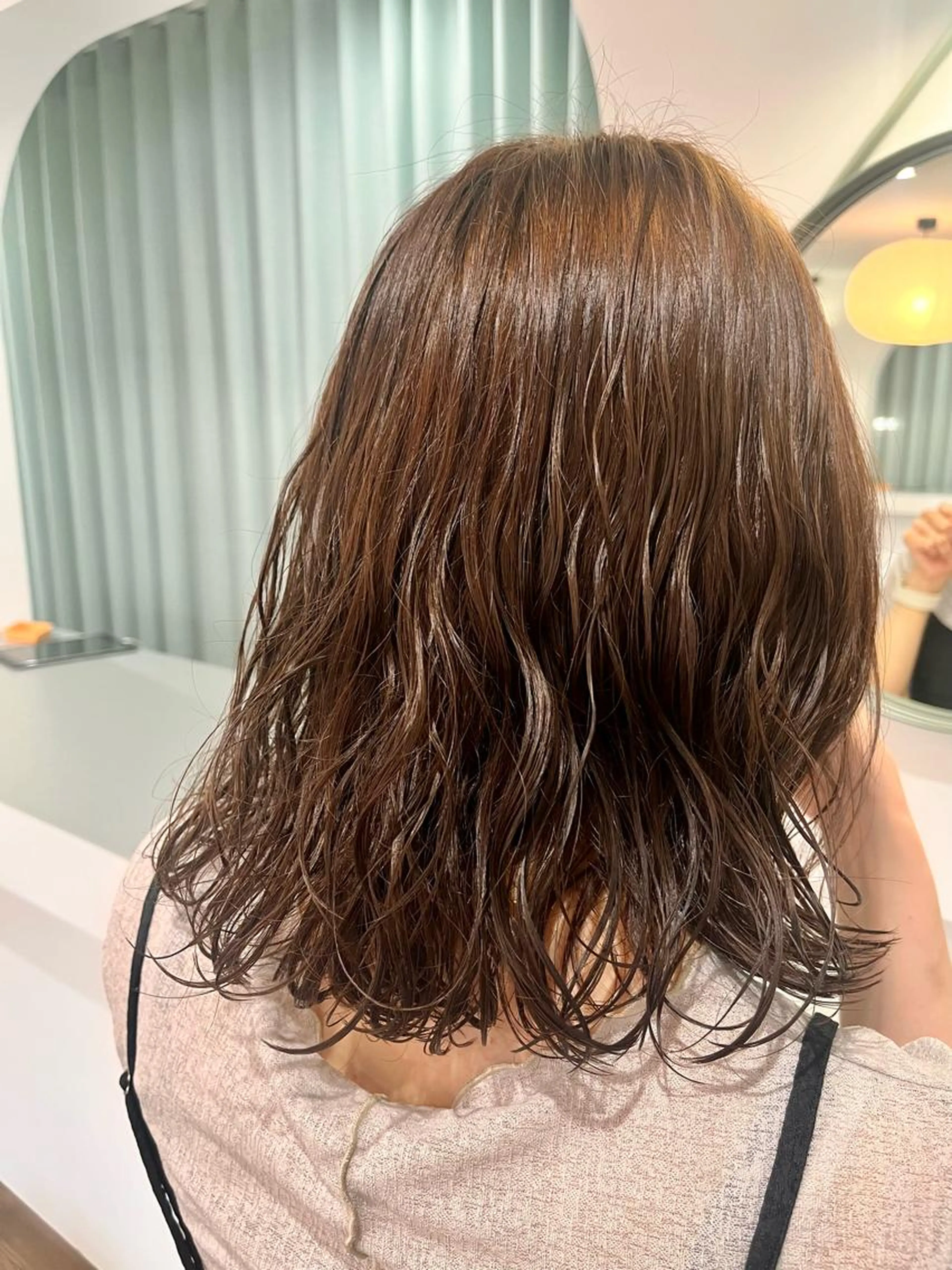 Mediumカラー＋頭浸浴スパ💆‍♀️🫧の写真