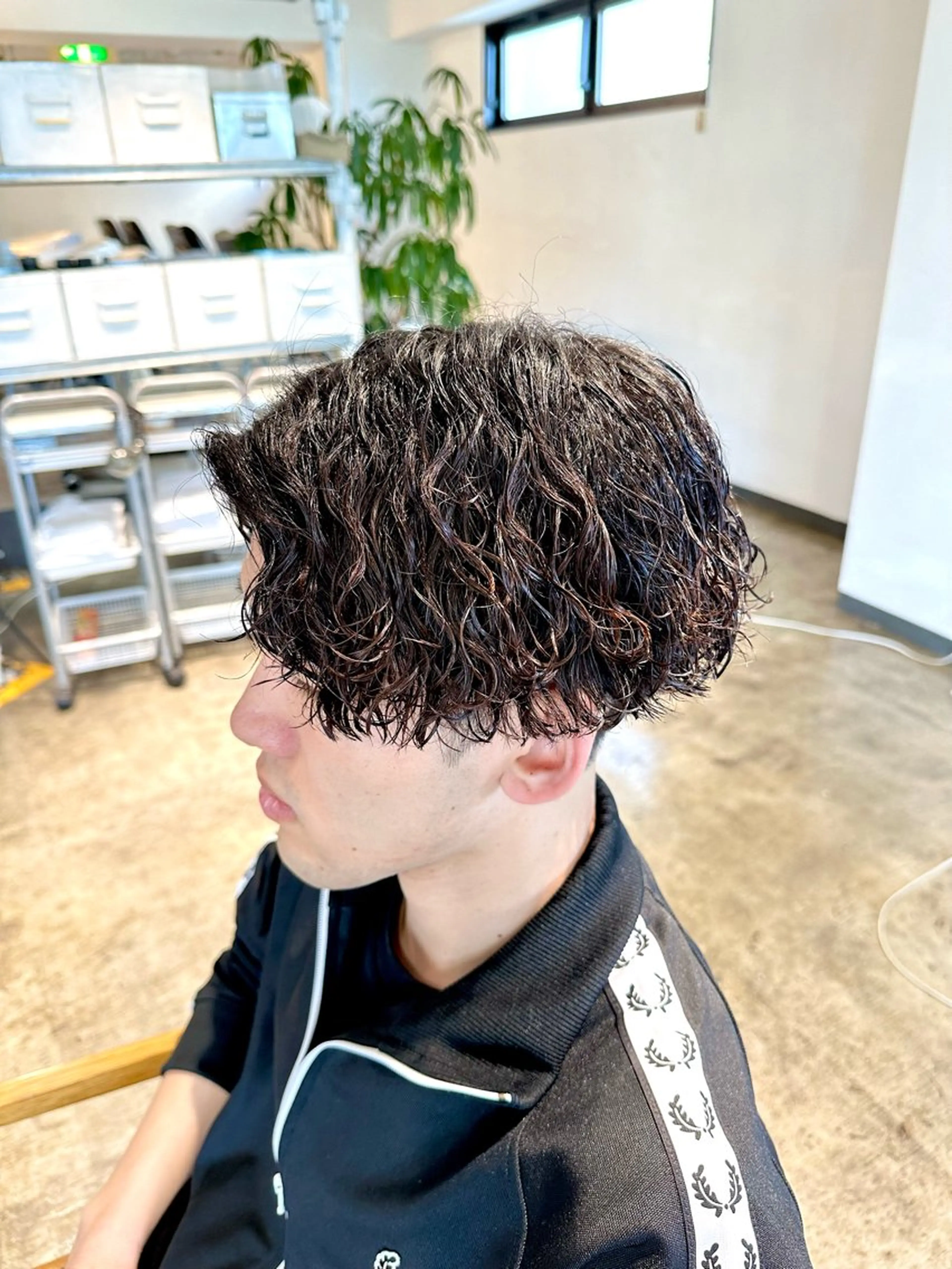 メンズ メンズパーマ 波巻きパーマ カット パーマ トリートメント 骨格補正施術/メンズ 専門美容師/YUYAのヘアスタイル