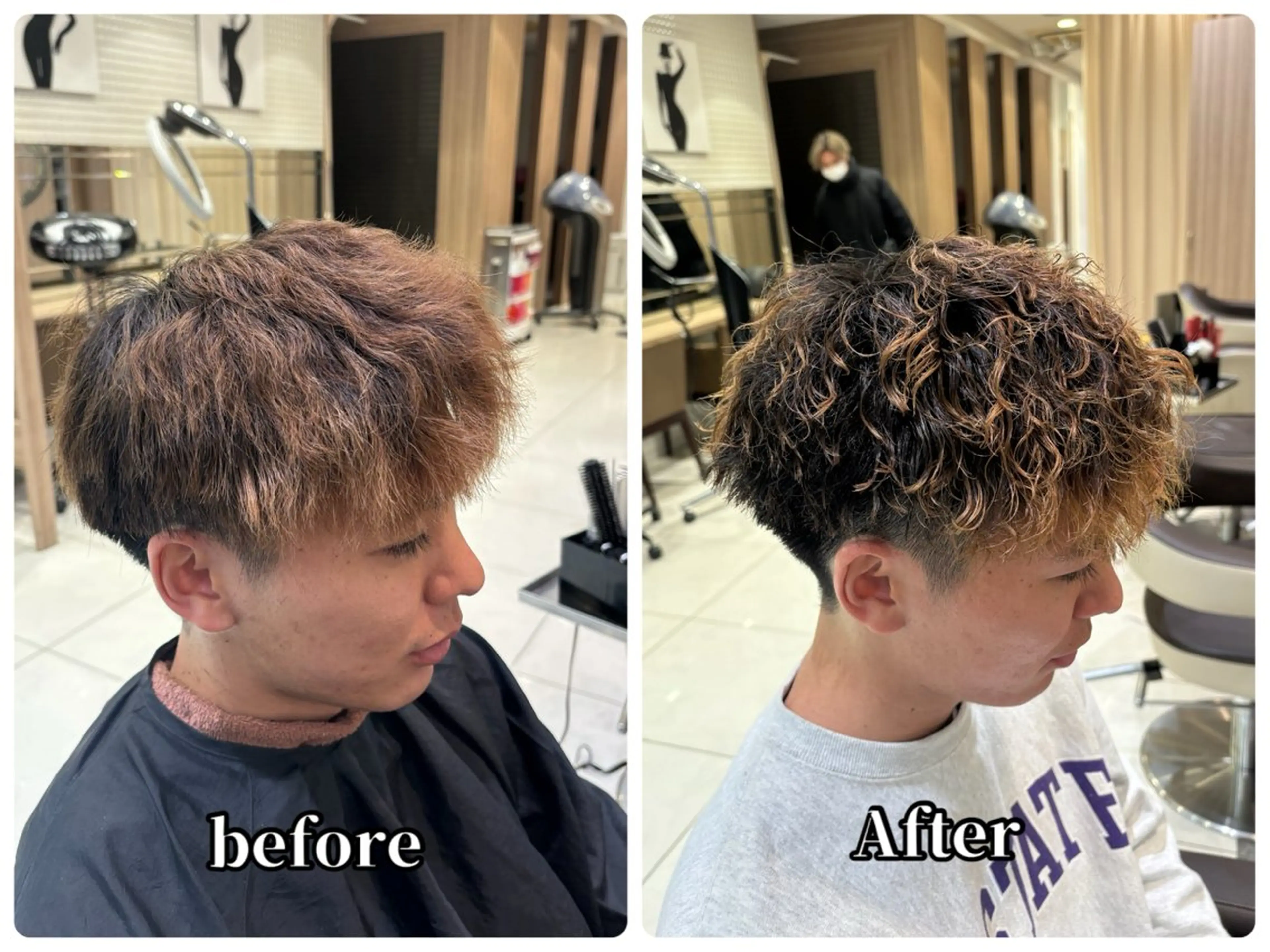 パーマ メンズ 波巻き･カルマ パーマ特化/aoiのヘアスタイル