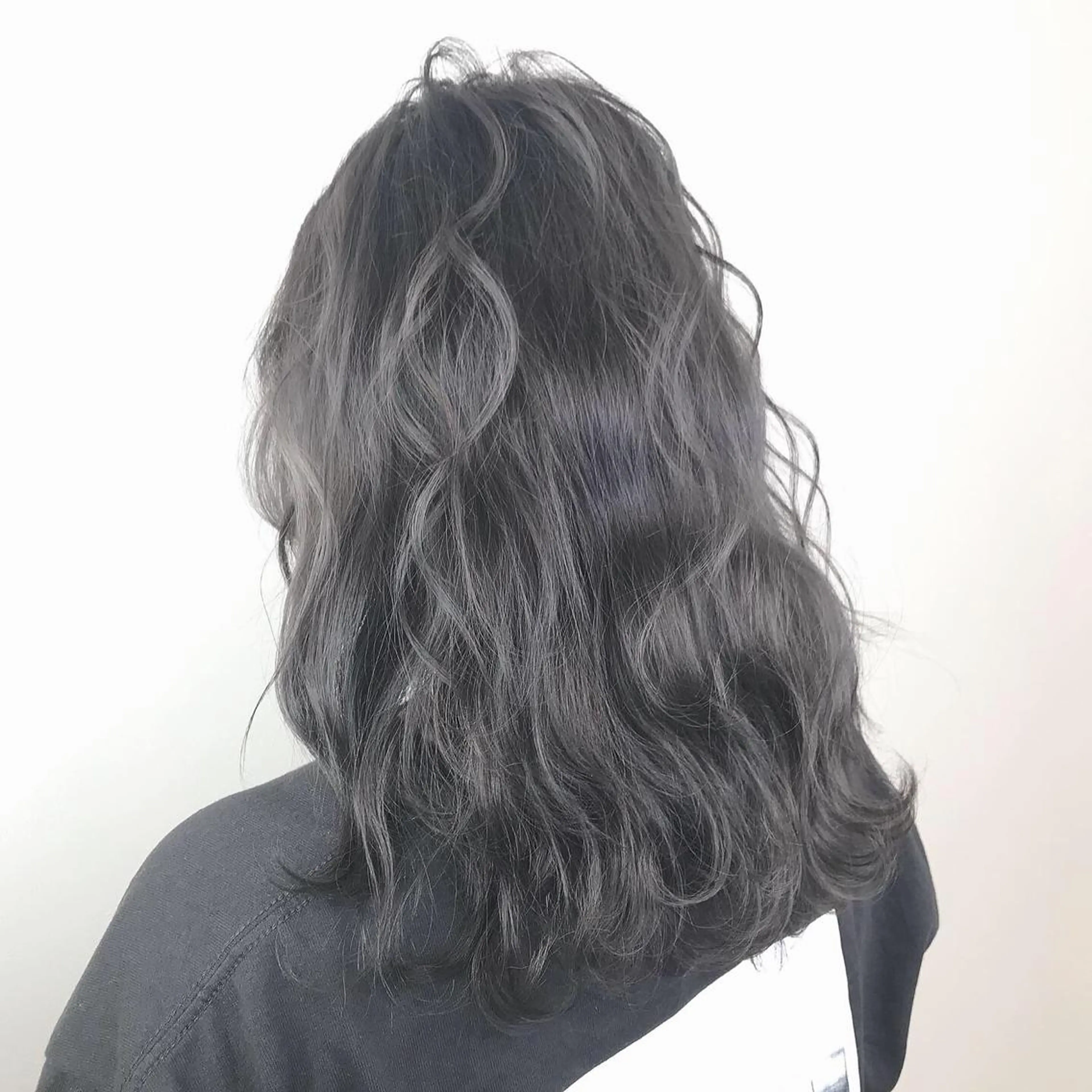 セミロング カラー Lien 深井店のヘアスタイル