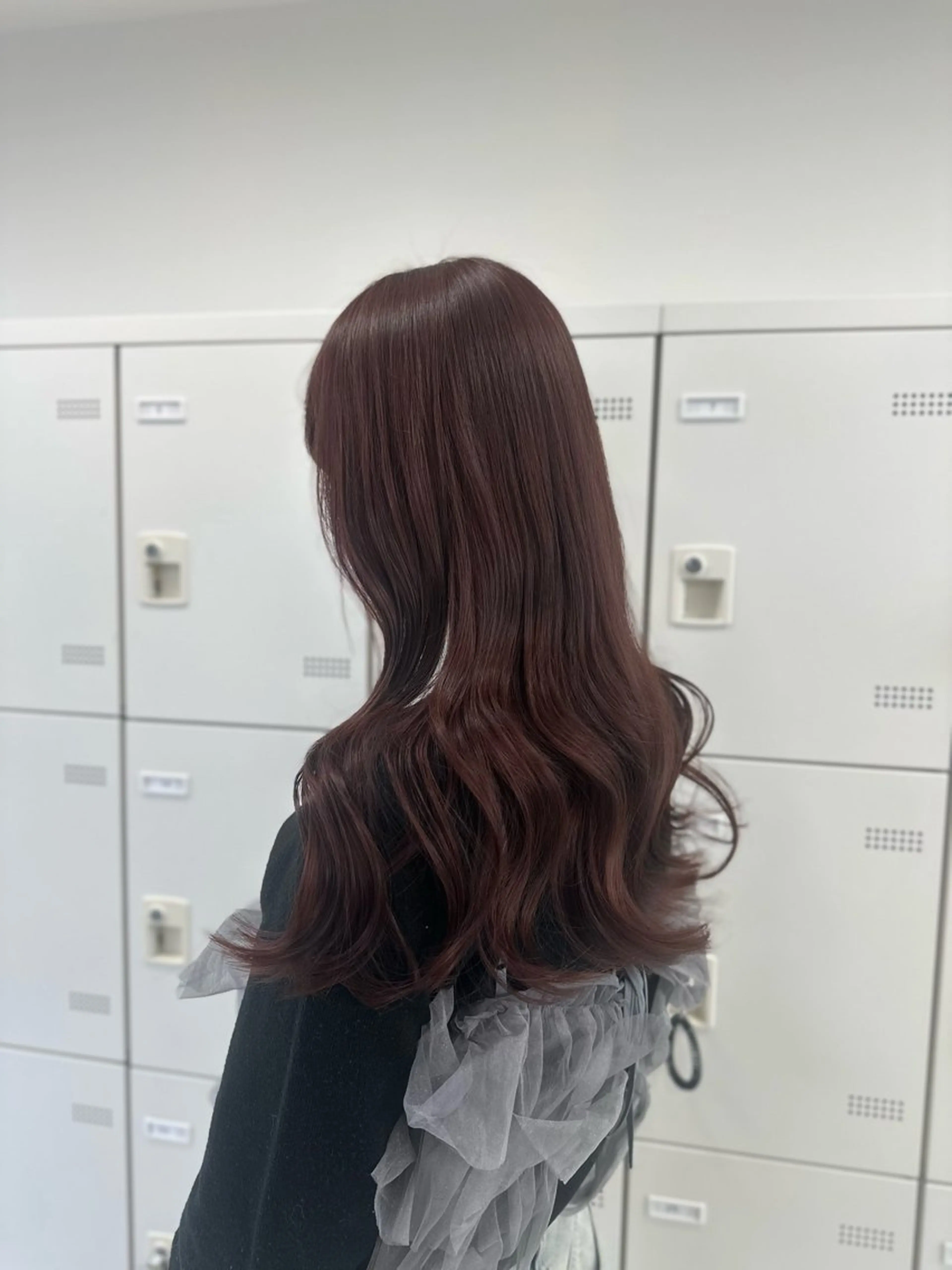 ロング カラー ヘアカラー トリートメント ヘッドスパ ヘアセット ガーリーstyle ❤︎misaki🏹のヘアスタイル