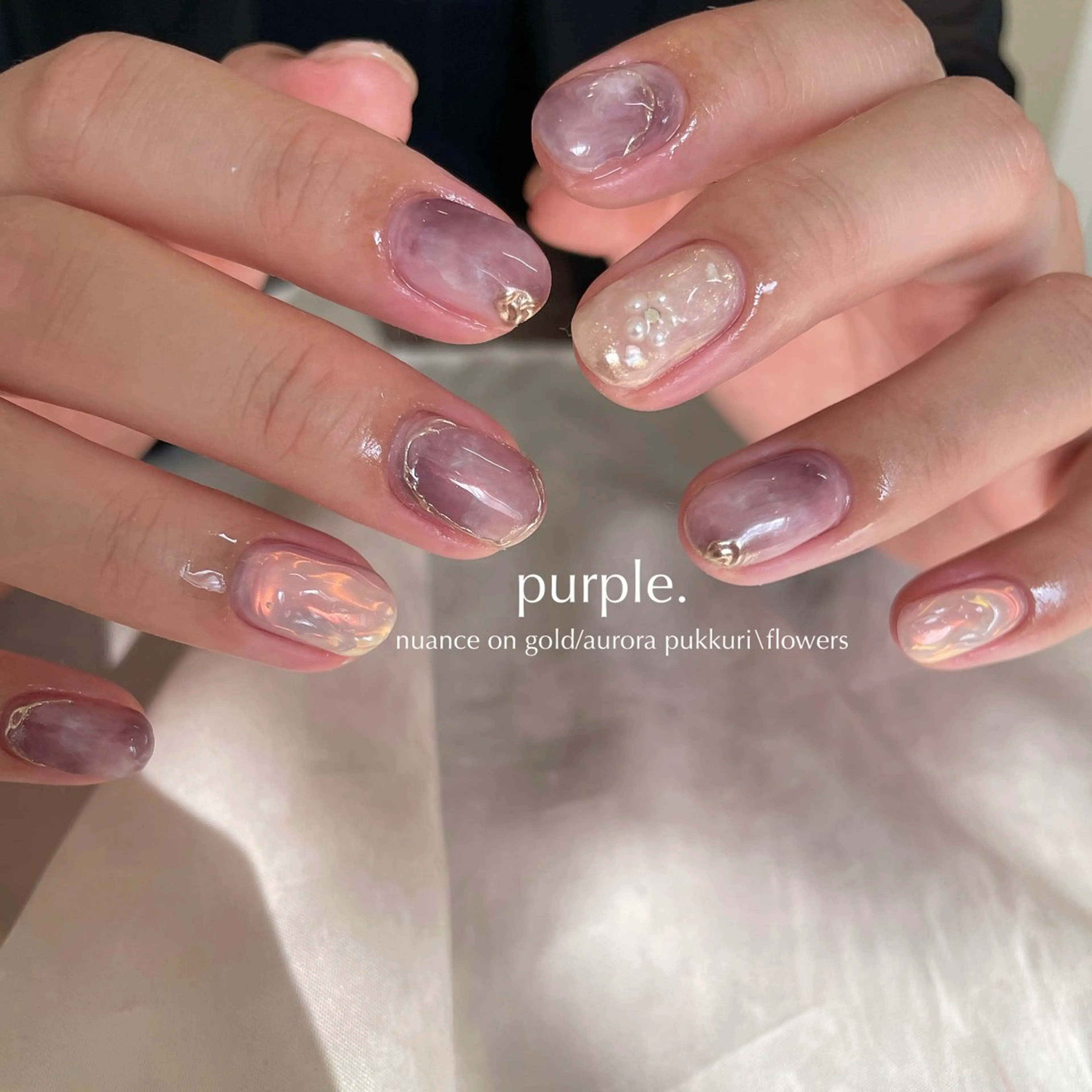 ネイル essence所属・pétit maakoのネイルデザイン