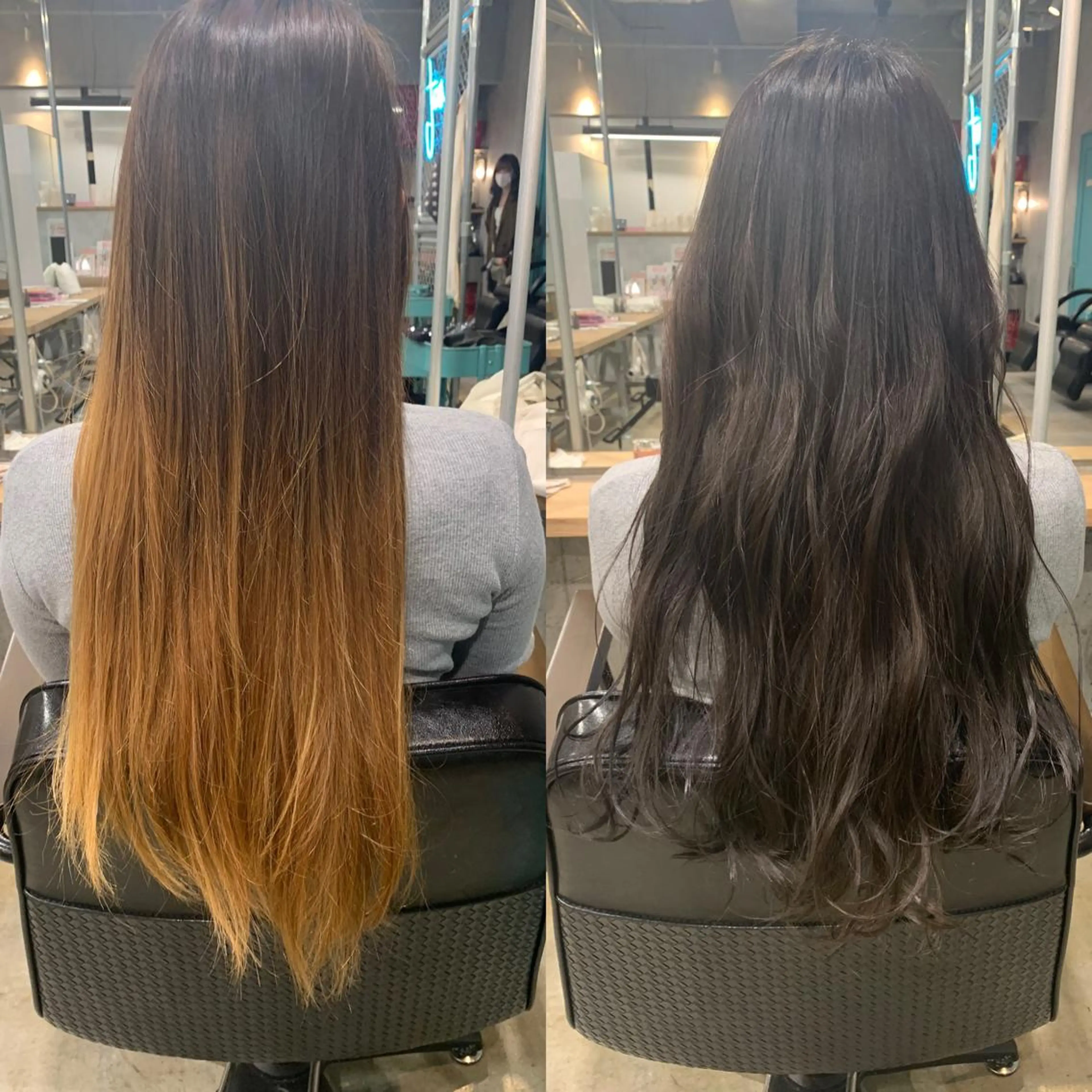 ロング カラー ショート🌼パーマ 本間正子のヘアスタイル