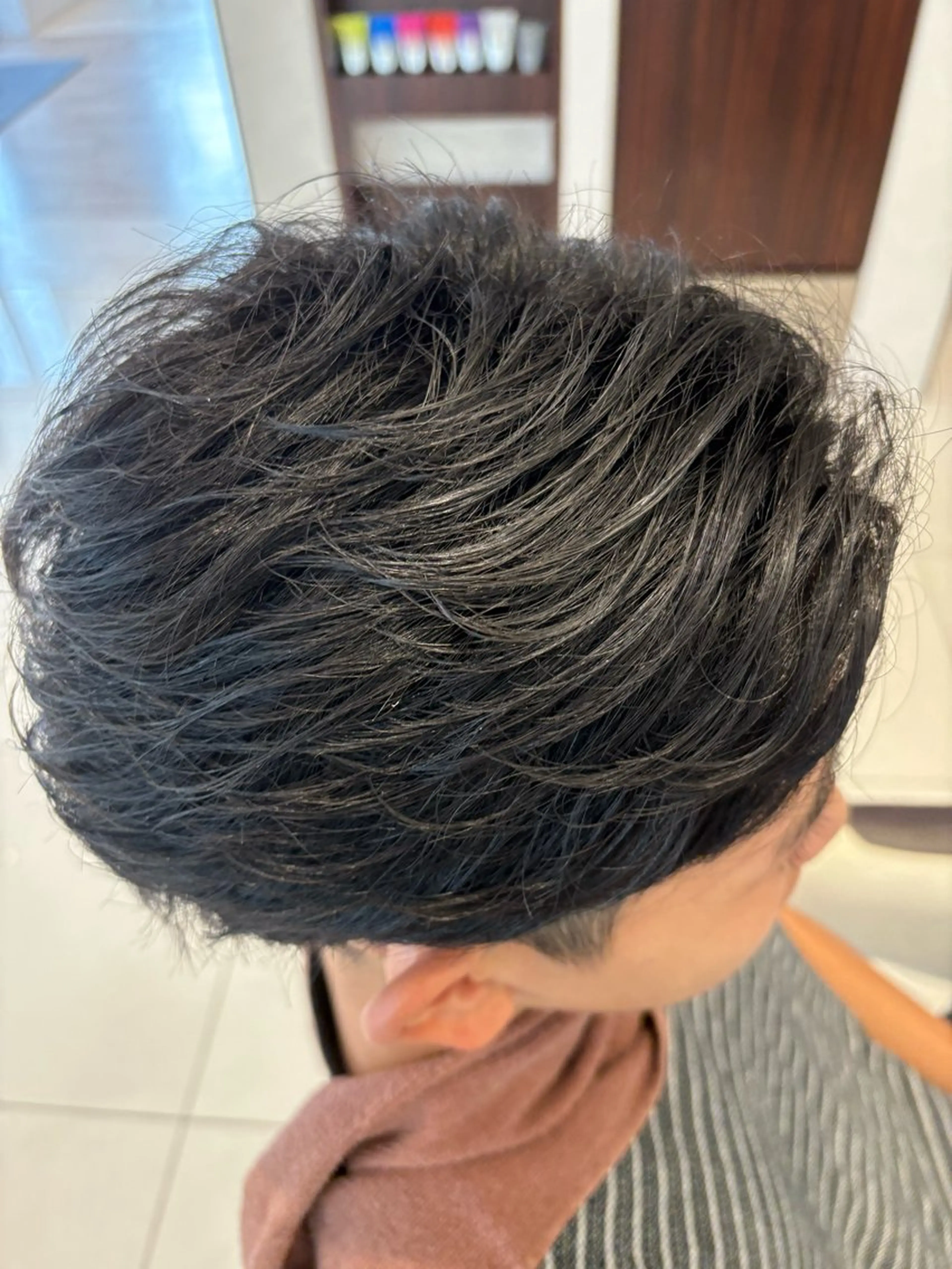 メンズ カット 長沼 力斗のヘアスタイル
