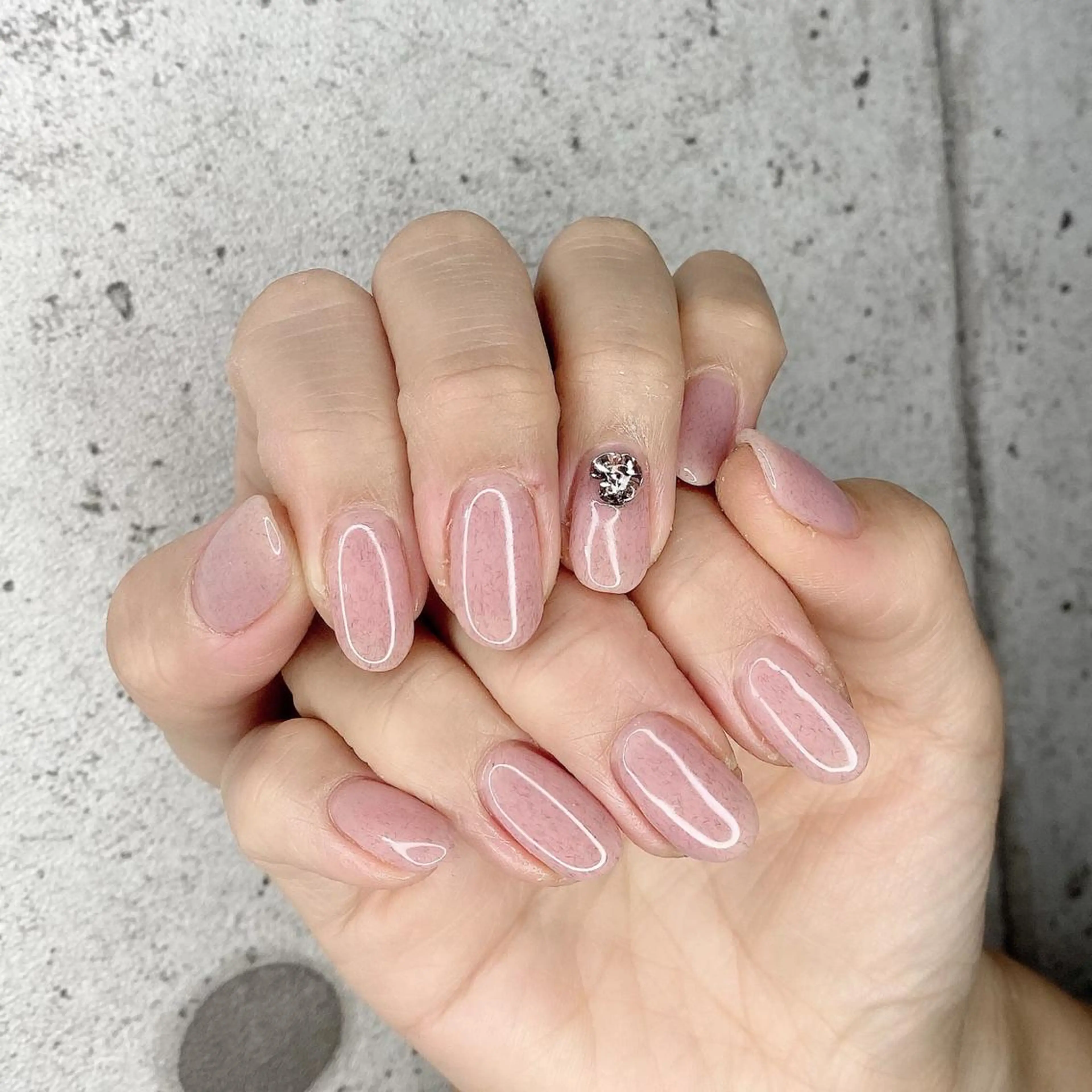 セミロング カラー パーマ ヘアアレンジ メンズ キッズ ネイル マツエク・マツパ Salon Ｋのネイルデザイン