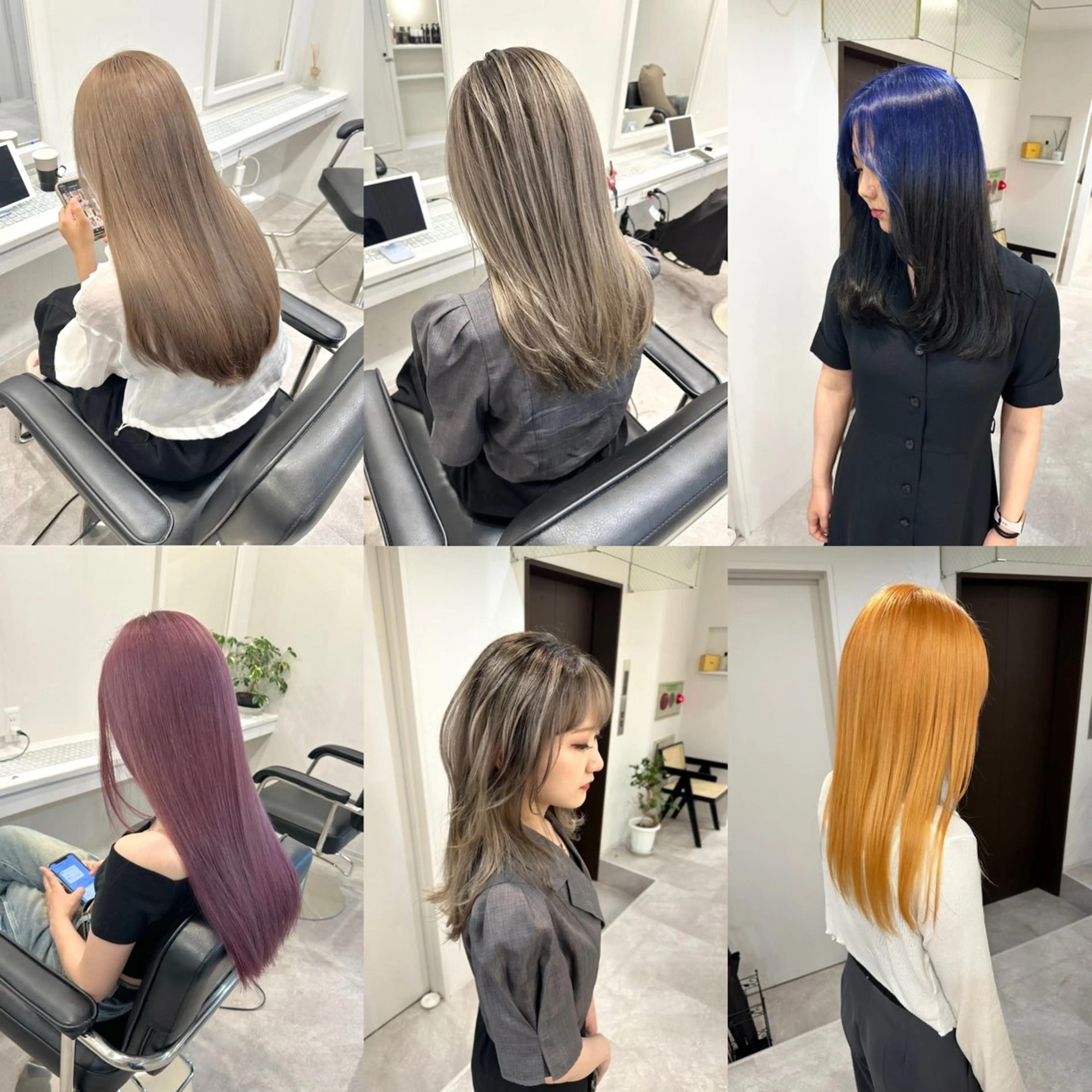 ロング カラー ヘアアレンジ ブリーチ SALOWIN京都河原町Suite店所属・外国人風レイヤー/ ハイトーンSHUのヘアスタイル