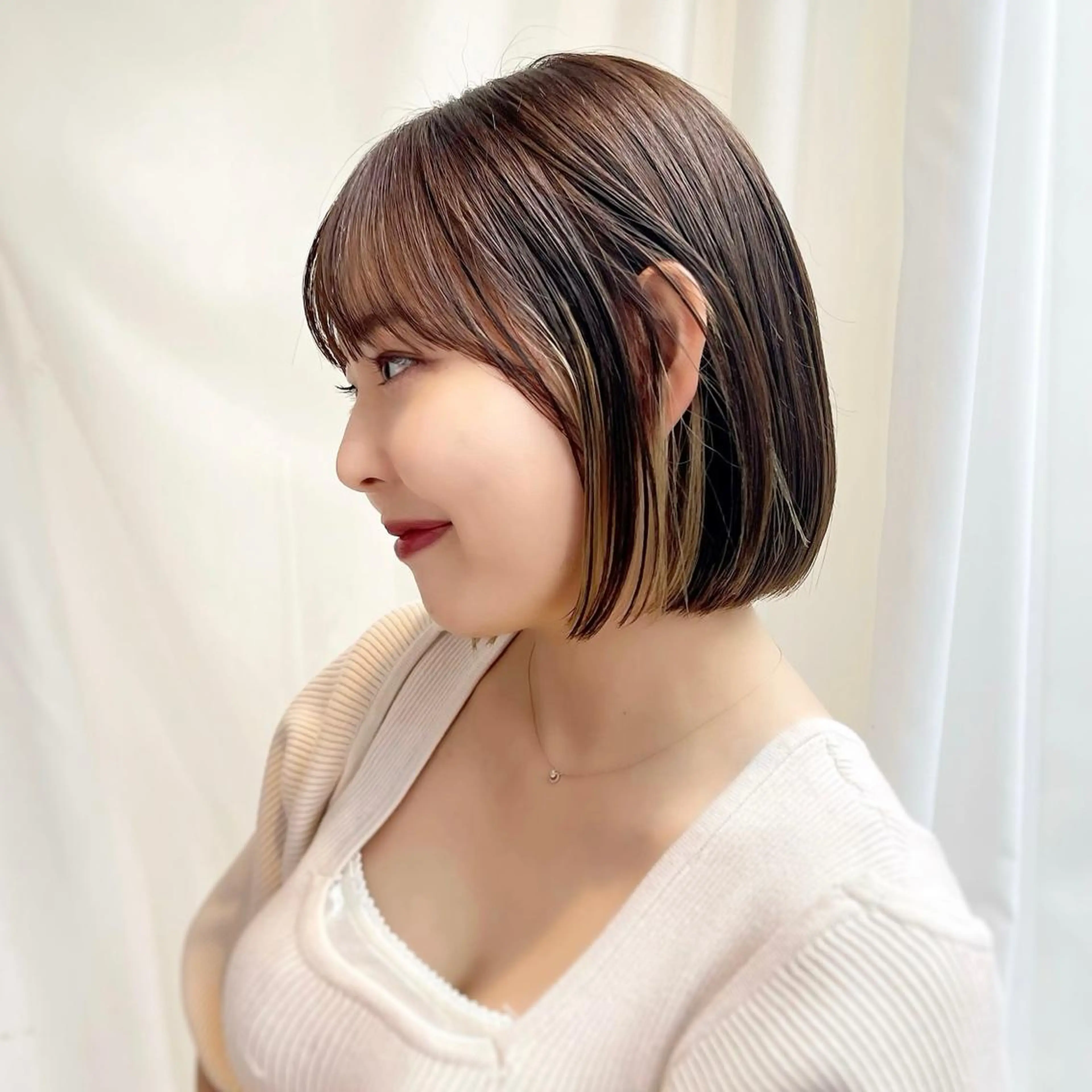 ショート カラー パーマ ヘアアレンジ ネイル レイヤーカット/ボブ /縮毛矯正✨大輝のヘアスタイル