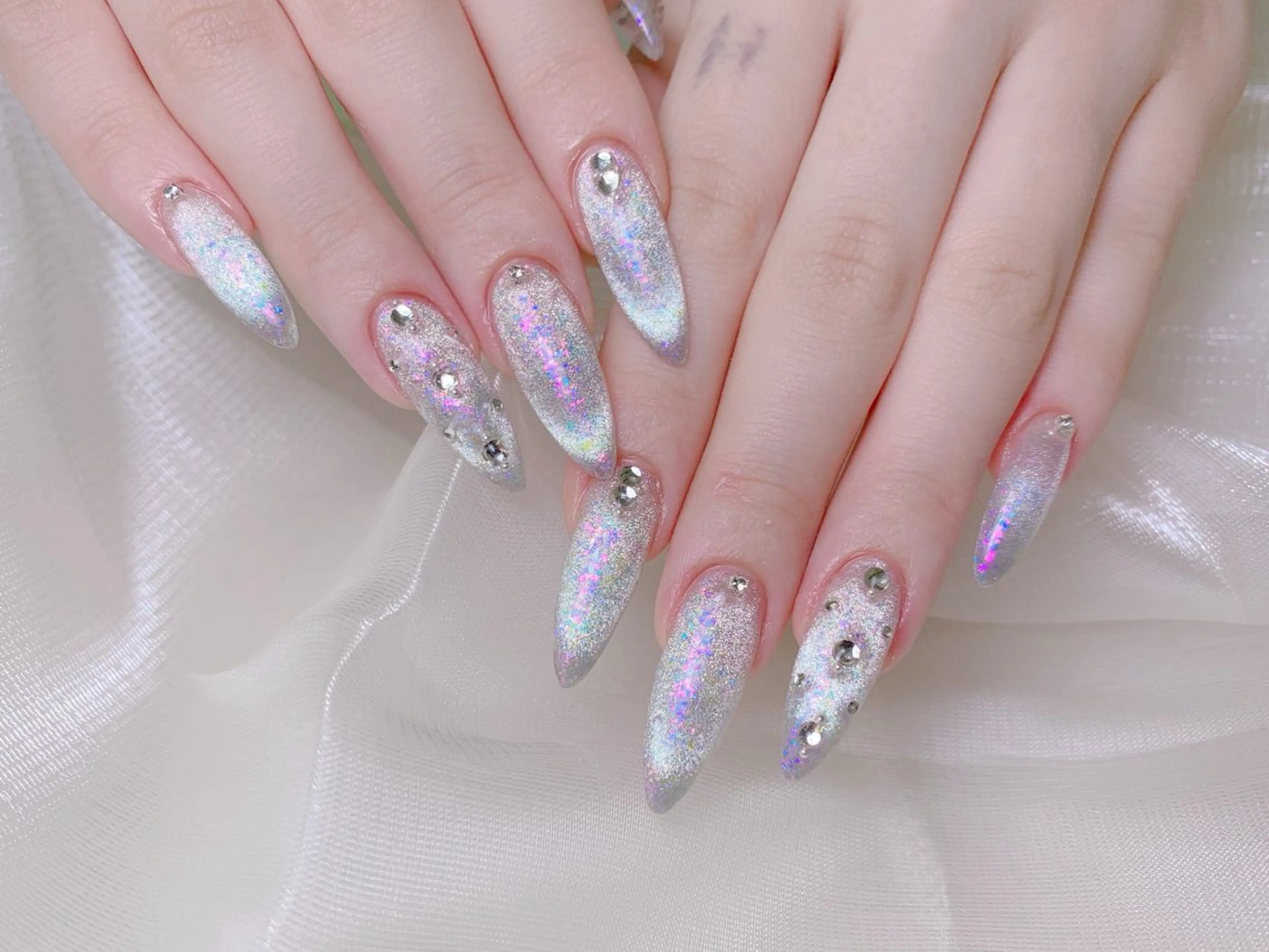 ネイル スカルプネイル ネイルチップ lucky nail 歌舞伎町のネイルデザイン