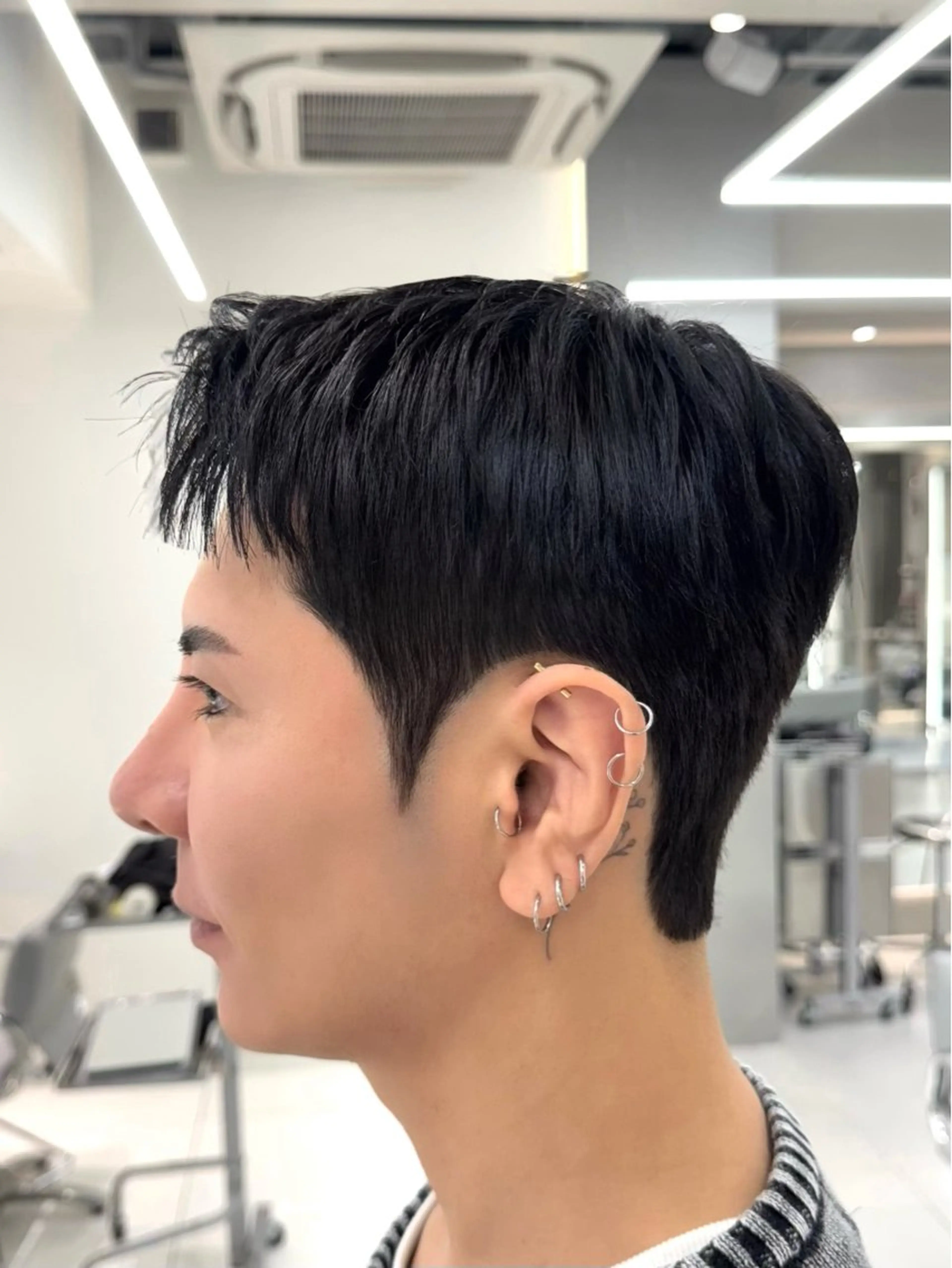 メンズ ダウンパーマ メンズパーマ カット パーマ 縮毛矯正 メンズスタイル 🇰🇷パーマのヘアスタイル