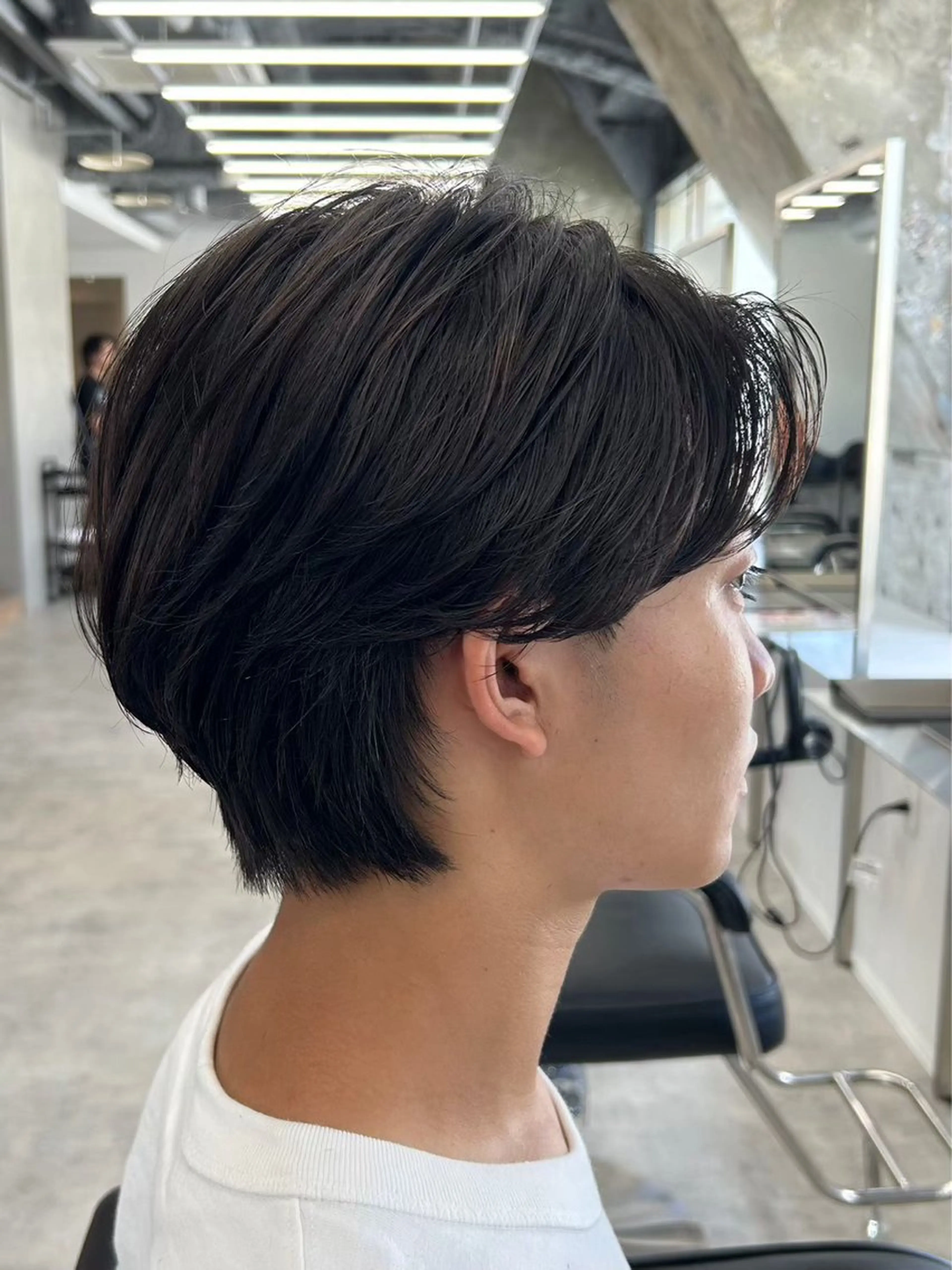 ショート パーマ メンズ カット パーマ メンズパーマ/新潟/ 万代／田崎亮🌟のヘアスタイル