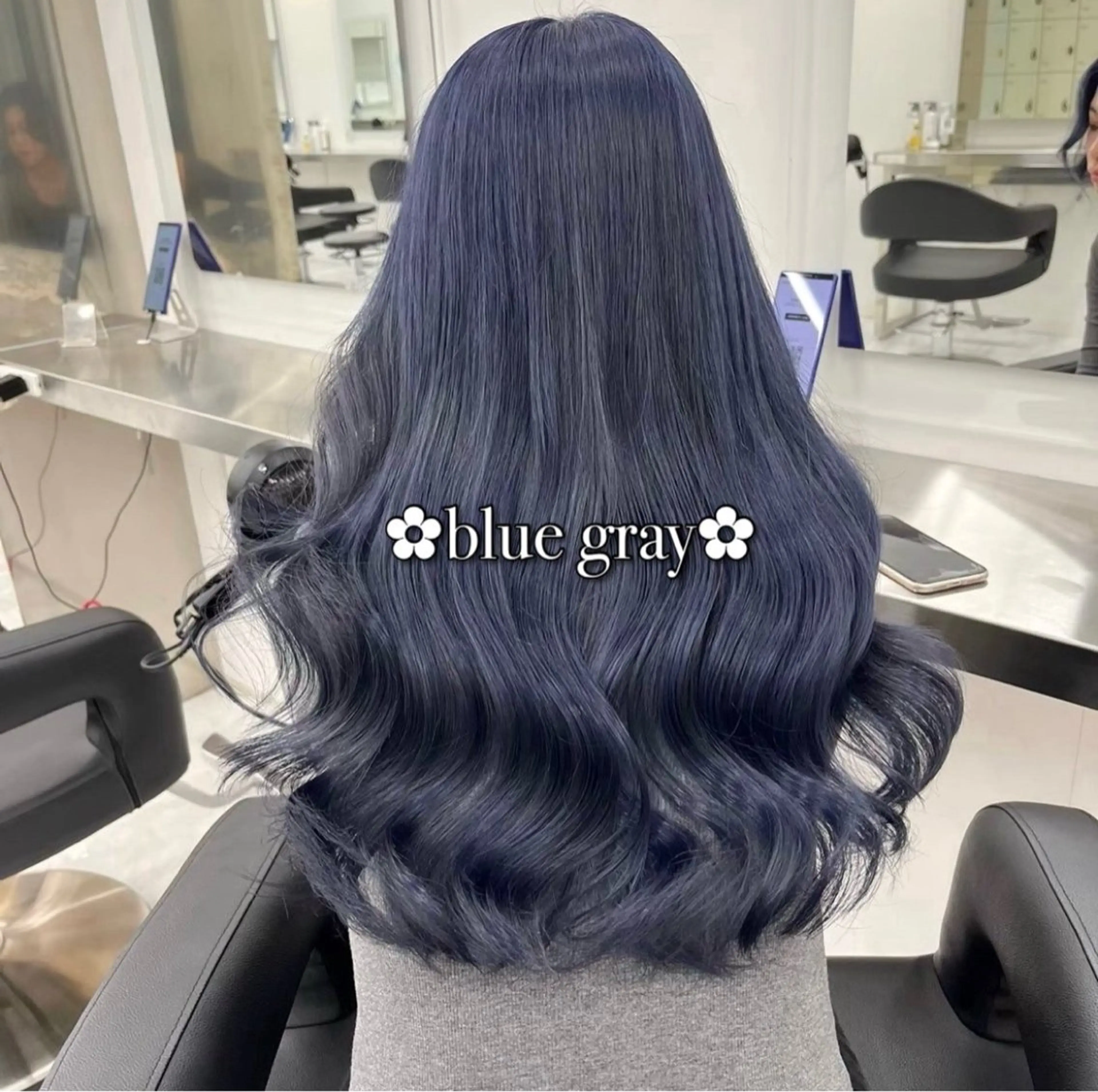 ロング ヘアカラー トリートメント tomoka /Wカラー/髪質改善のヘアスタイル