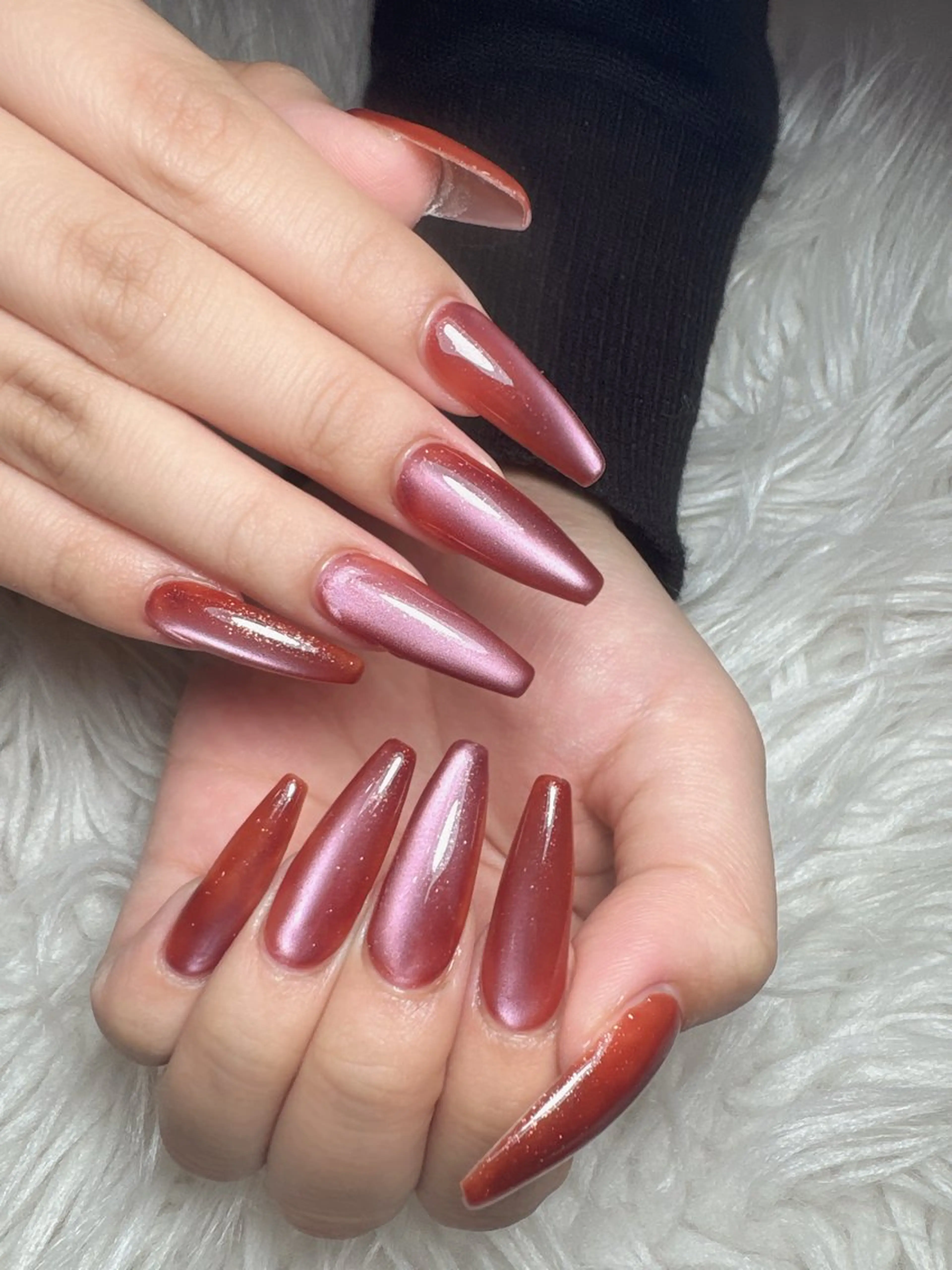 ネイル マグネットネイル ハンドネイル Fukuda シュウのネイルデザイン