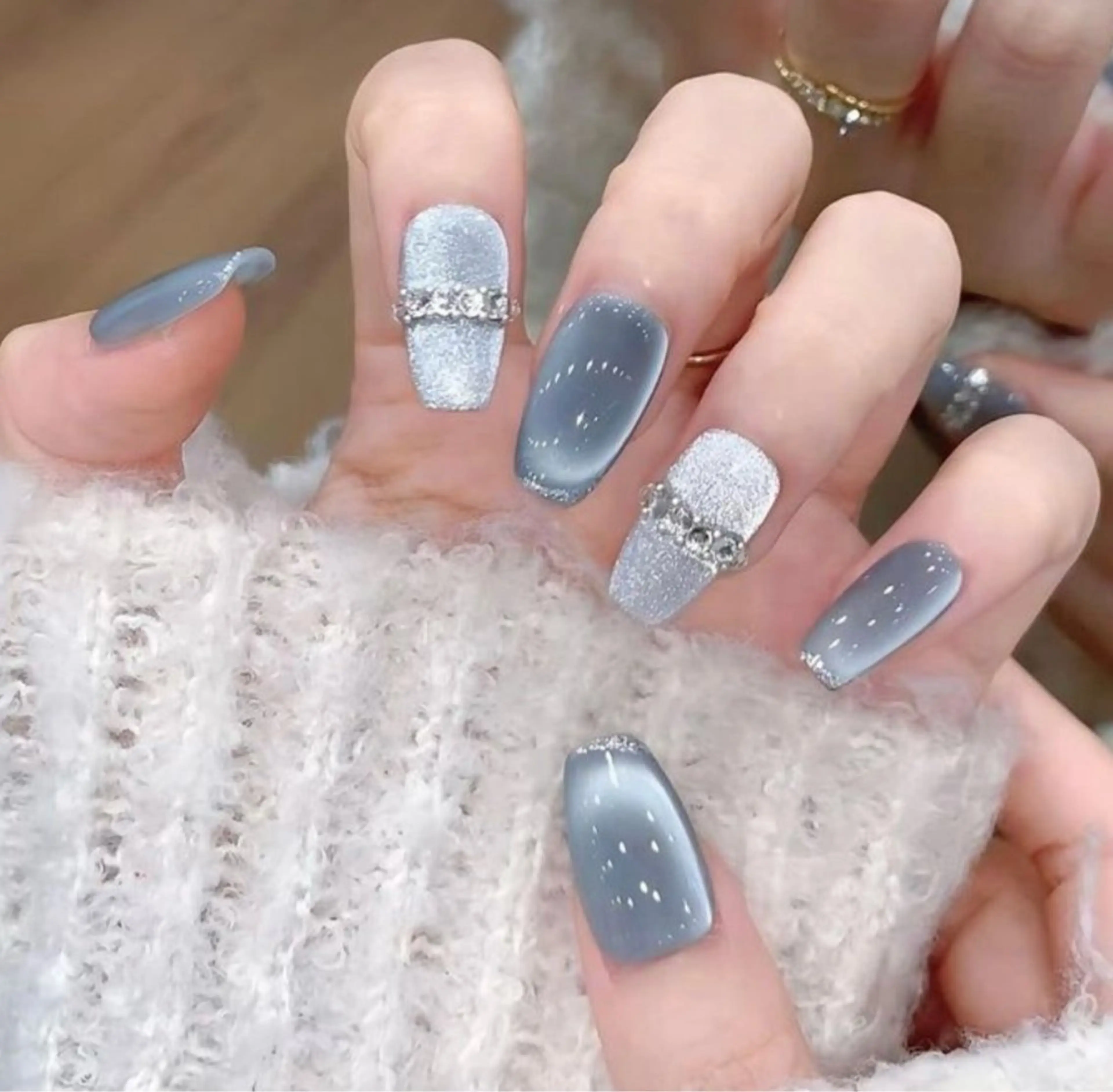 ネイル 韓国ネイル 持ち込み ニュアンスネイル ネイルチップ ハンドネイル TABI ANA.CHUOのネイルデザイン