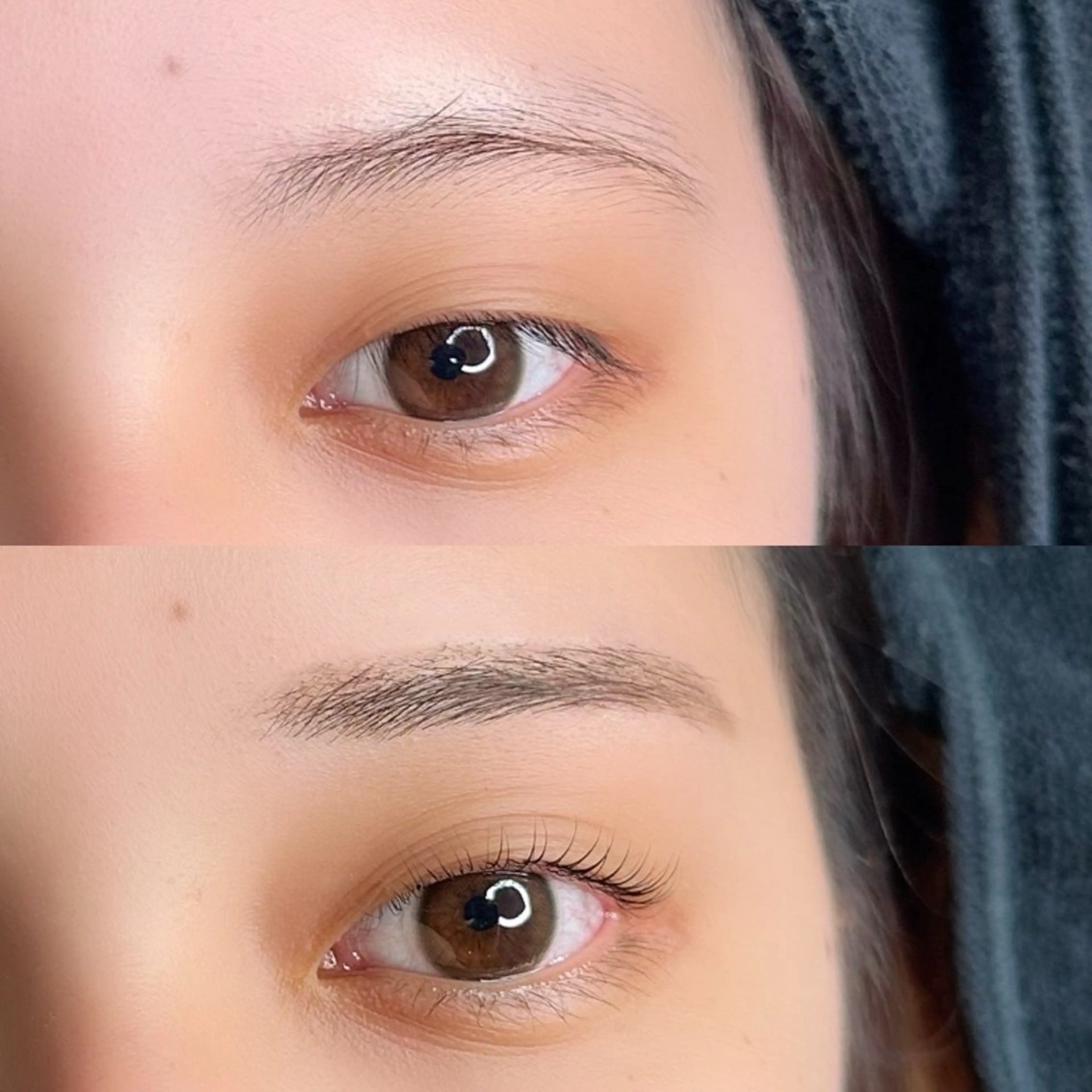 アイブロウ ワックス脱毛 美u•p 鶴ヶ峰店のマツエク・マツパデザイン