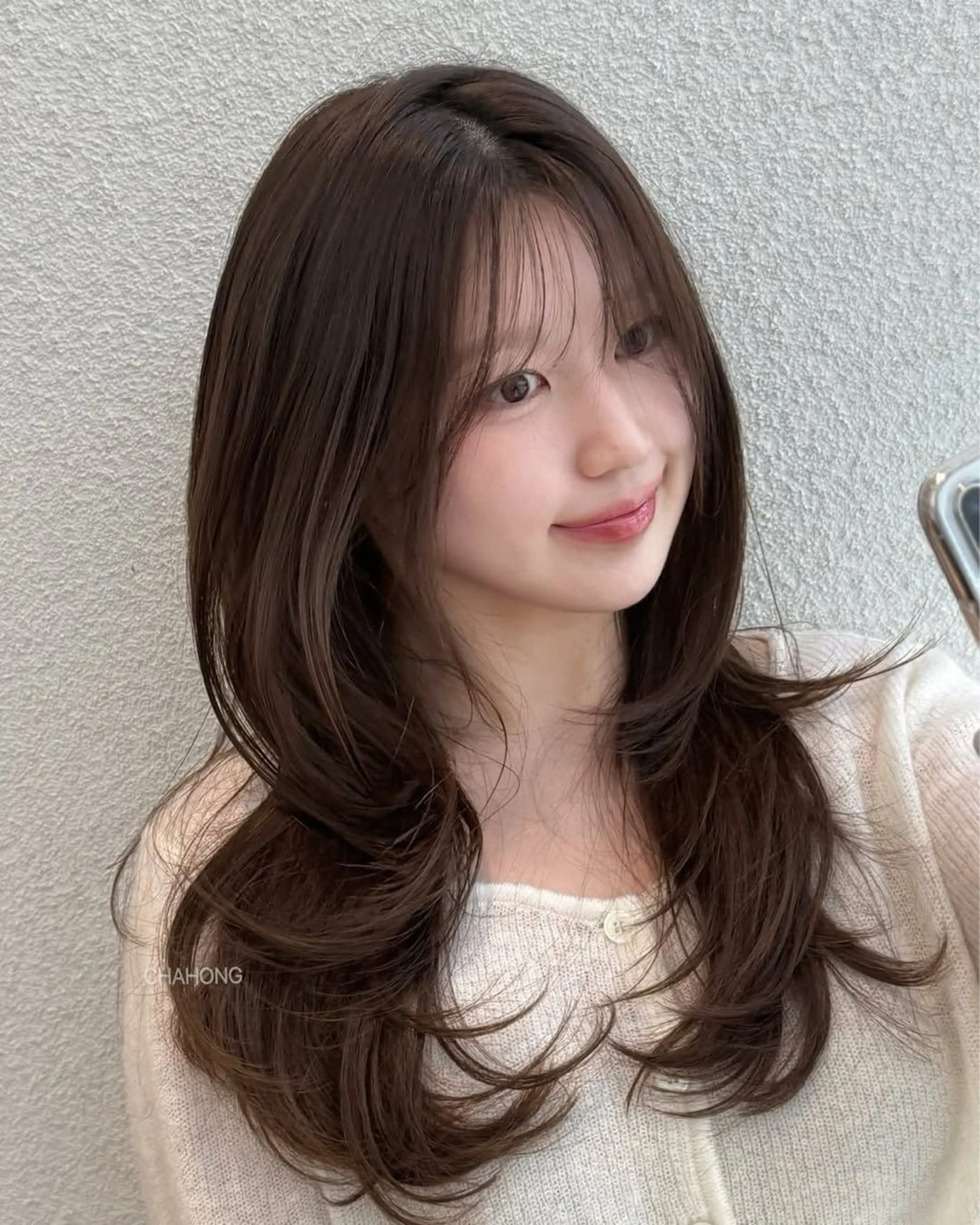 パーマ コテ巻き風パーマ 専門店　モモのヘアスタイル