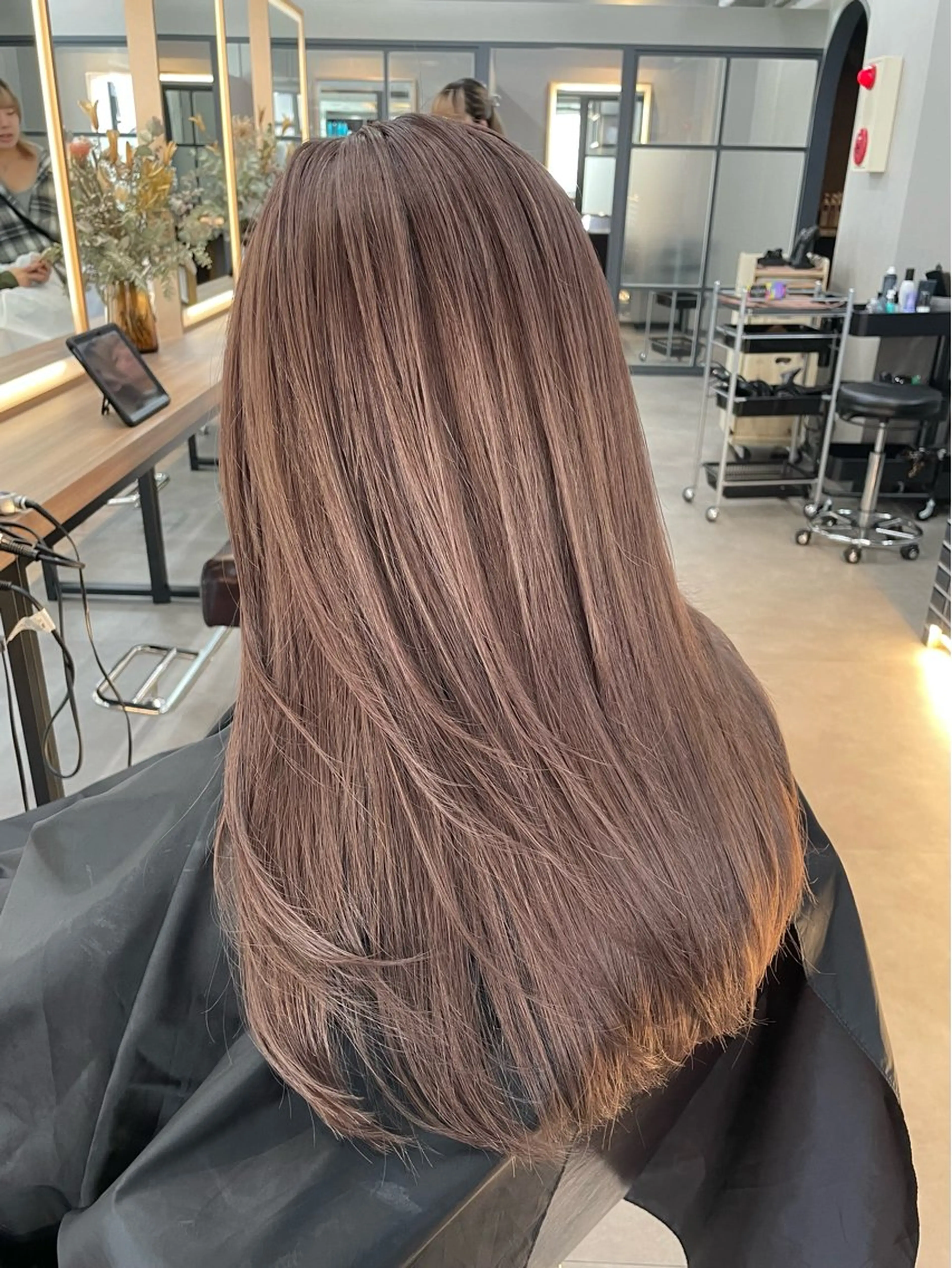 ロング ヘアカラー 髪質改善カラー🫧 横浜/liberteのヘアスタイル