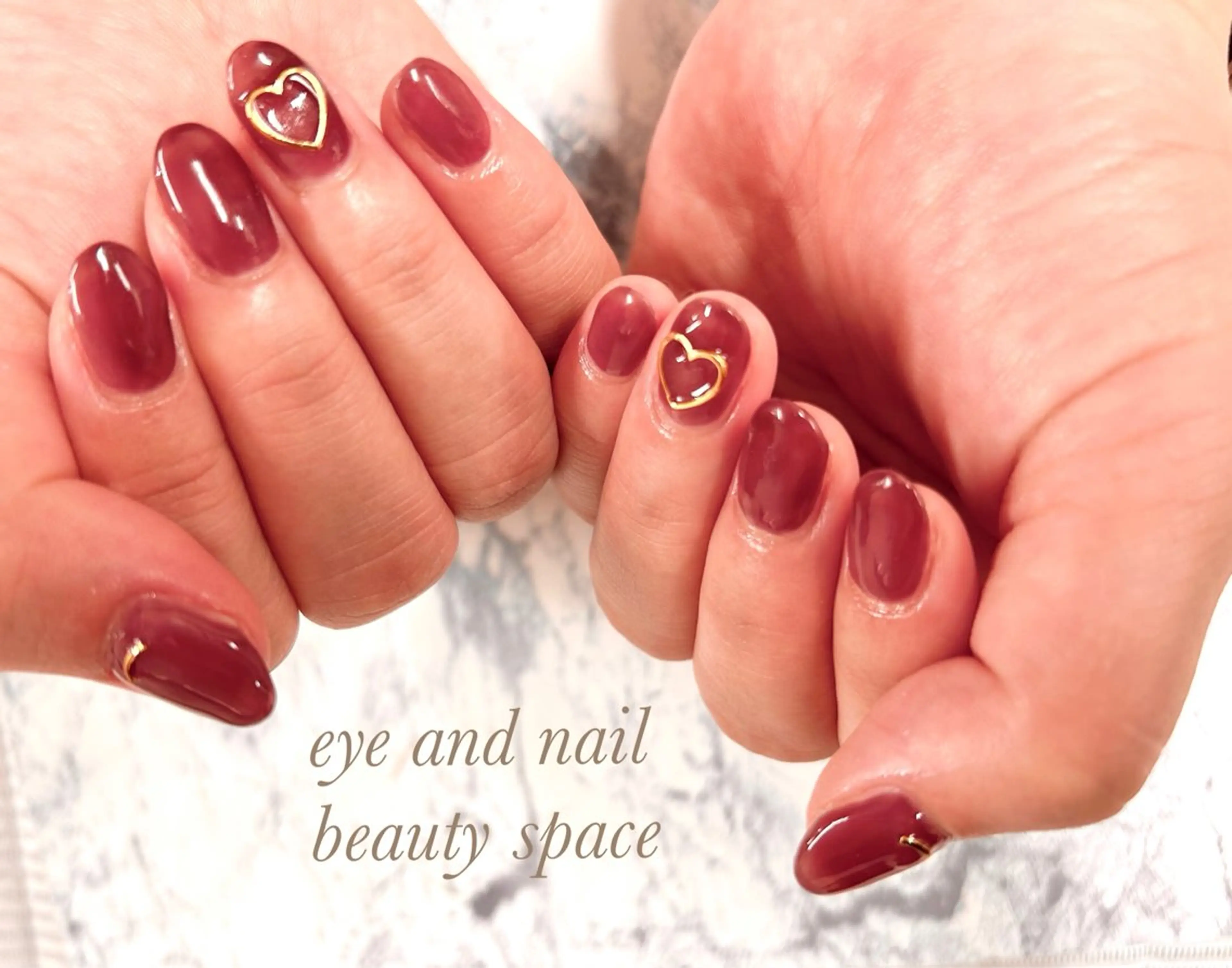 ネイル ハート 杉山 ネイリストのネイルデザイン