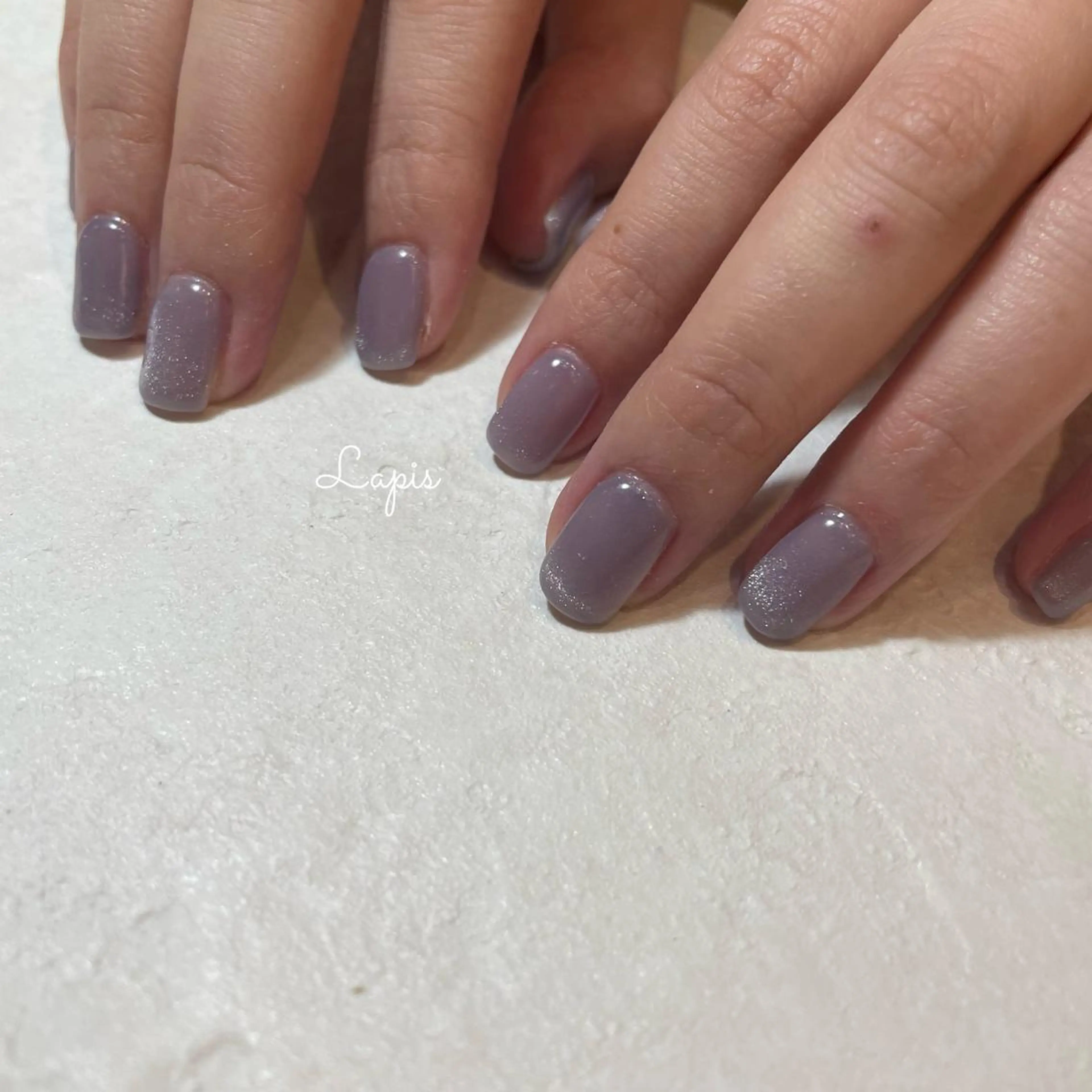 ネイル マグネットネイル ハンドネイル Lapis *のネイルデザイン