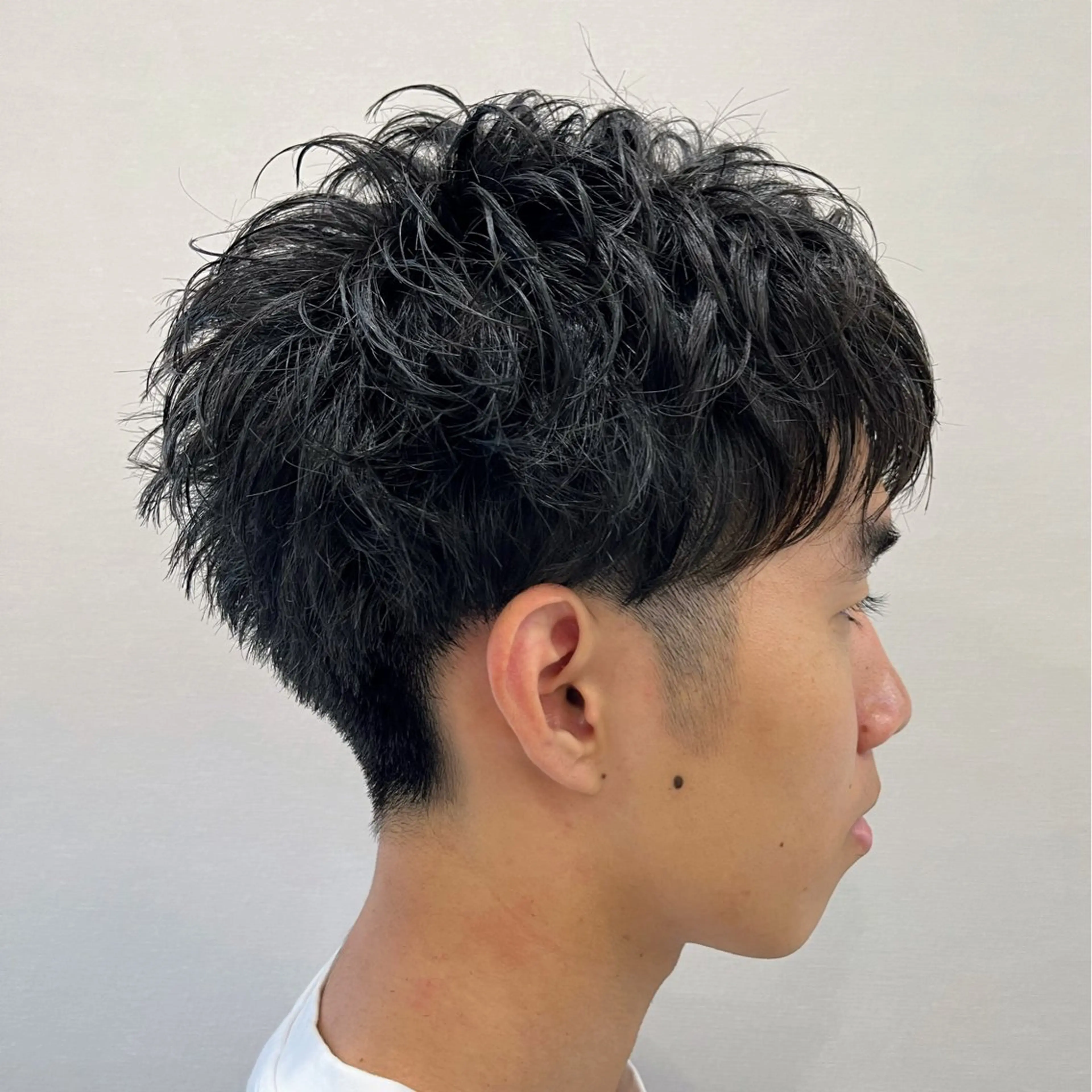 メンズ 押上/ショート・ボブ /パーマ/山口卓朗のヘアスタイル