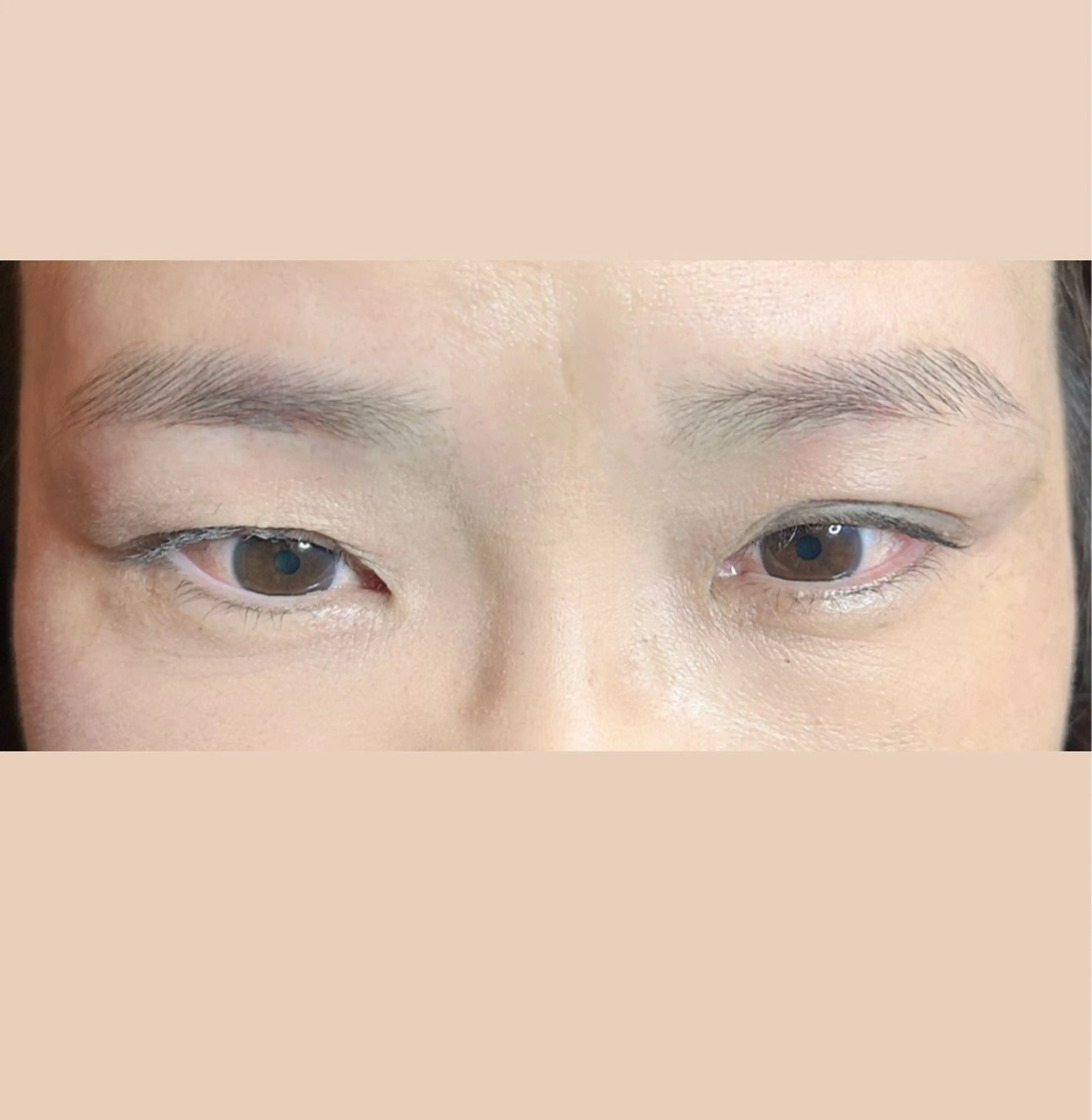 アイブロウ 玉置 七海のヘアスタイル