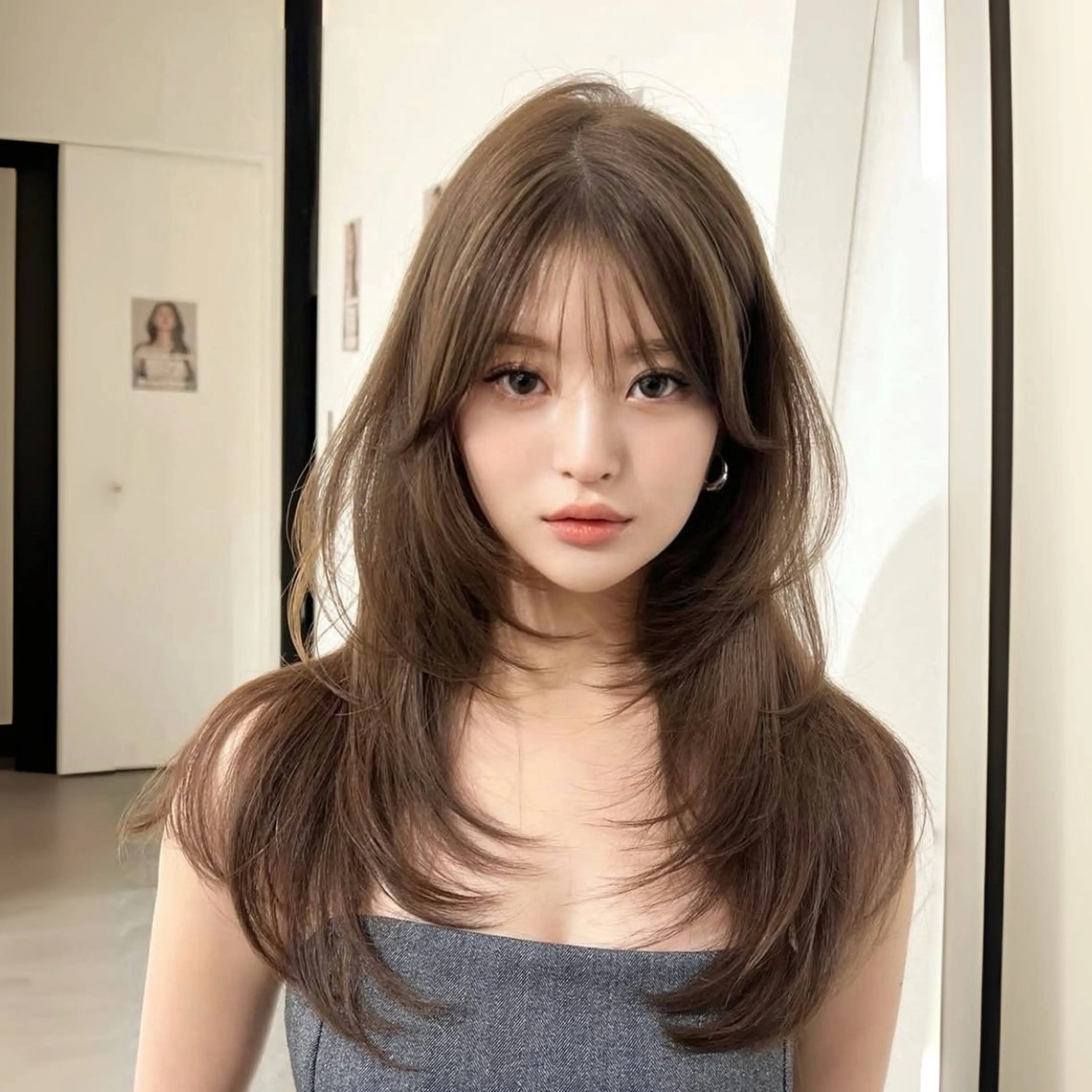 パーマ コテ巻き風パーマ 専門店　モモのヘアスタイル