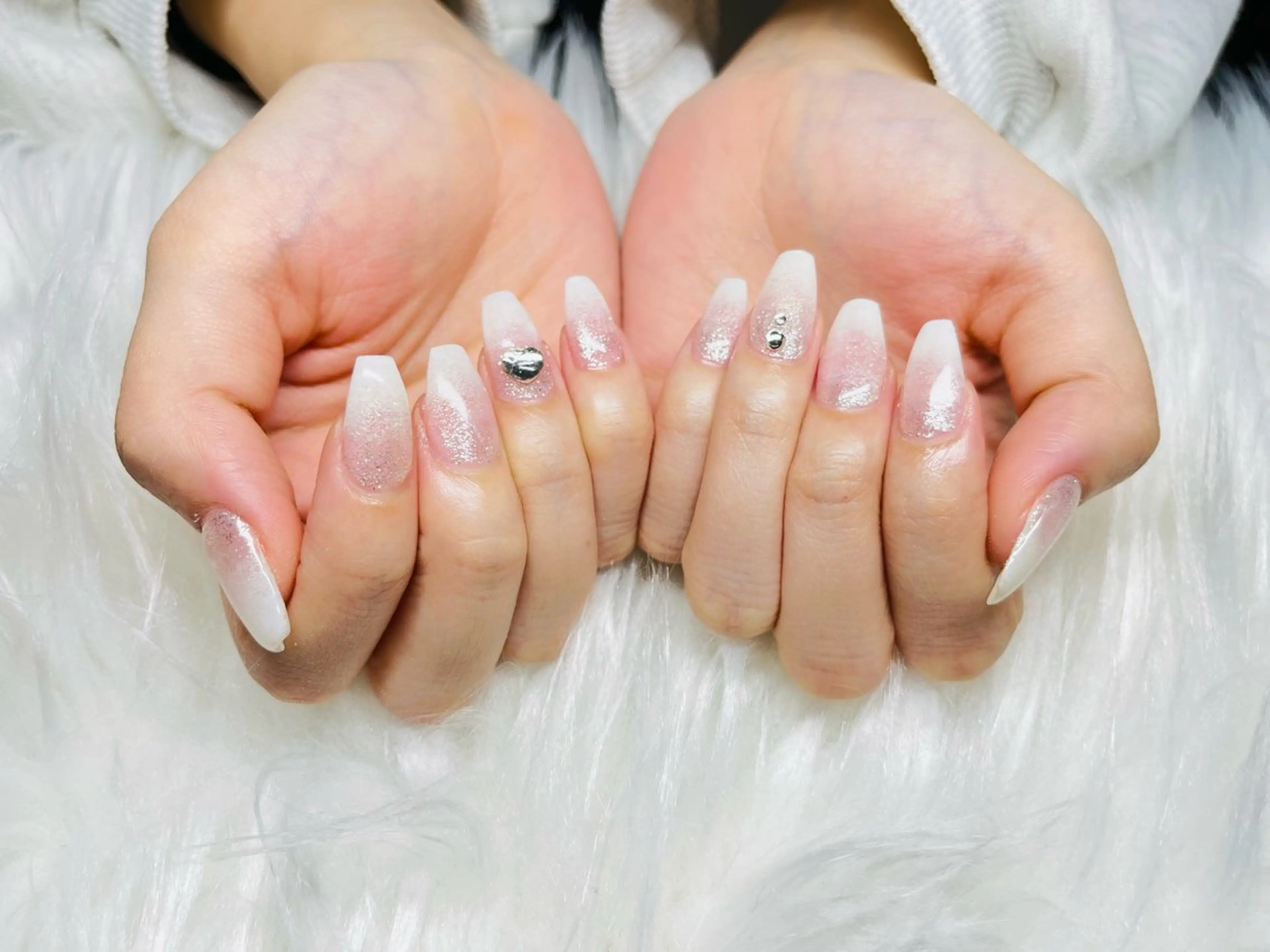 ネイル ラメ(グリッター) AngelCoco Tabataのネイルデザイン