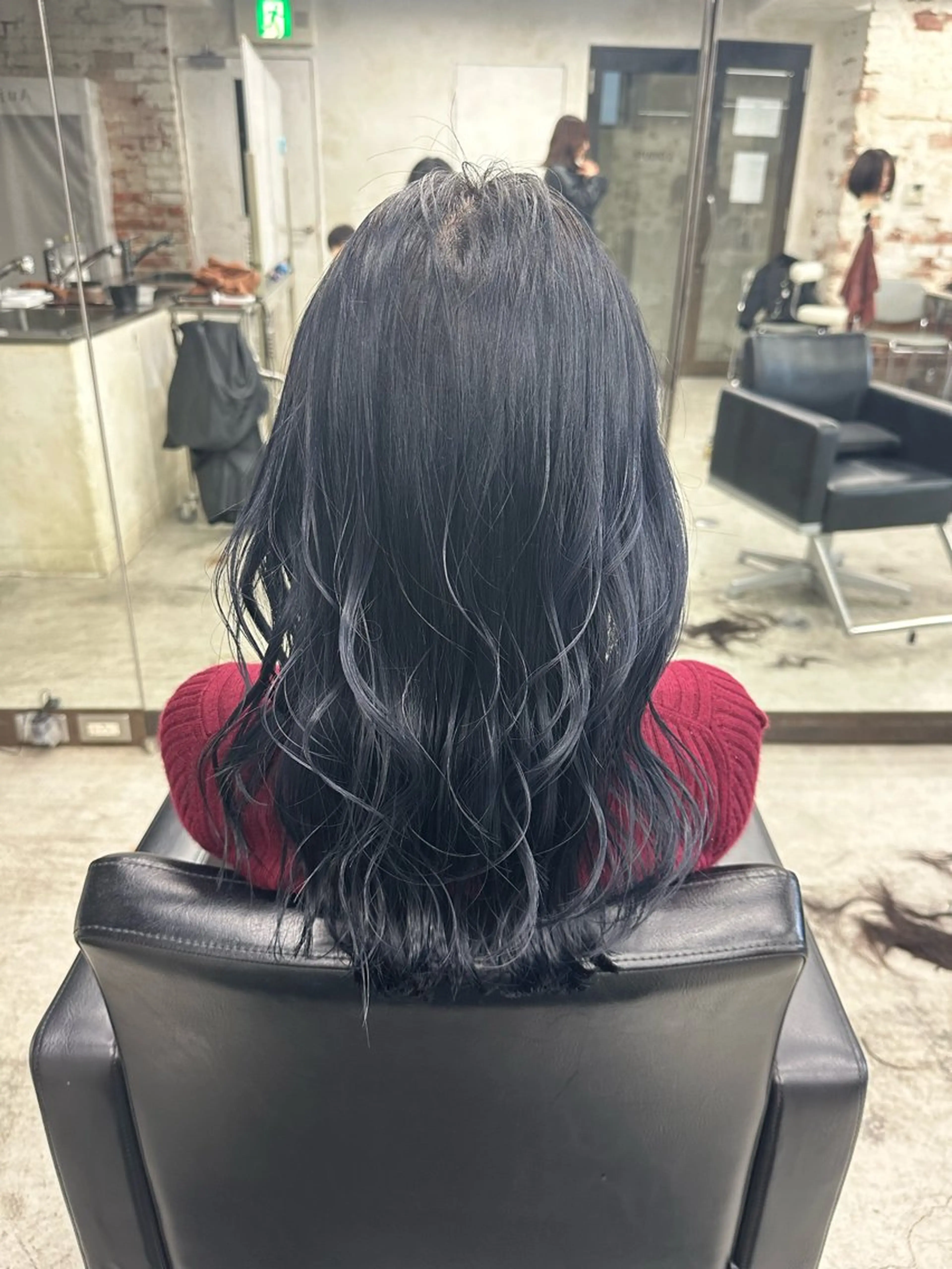 ロング カット ヘアカラー トリートメント 🩵透明感/高発色 /難波/北原佑記🌸のヘアスタイル