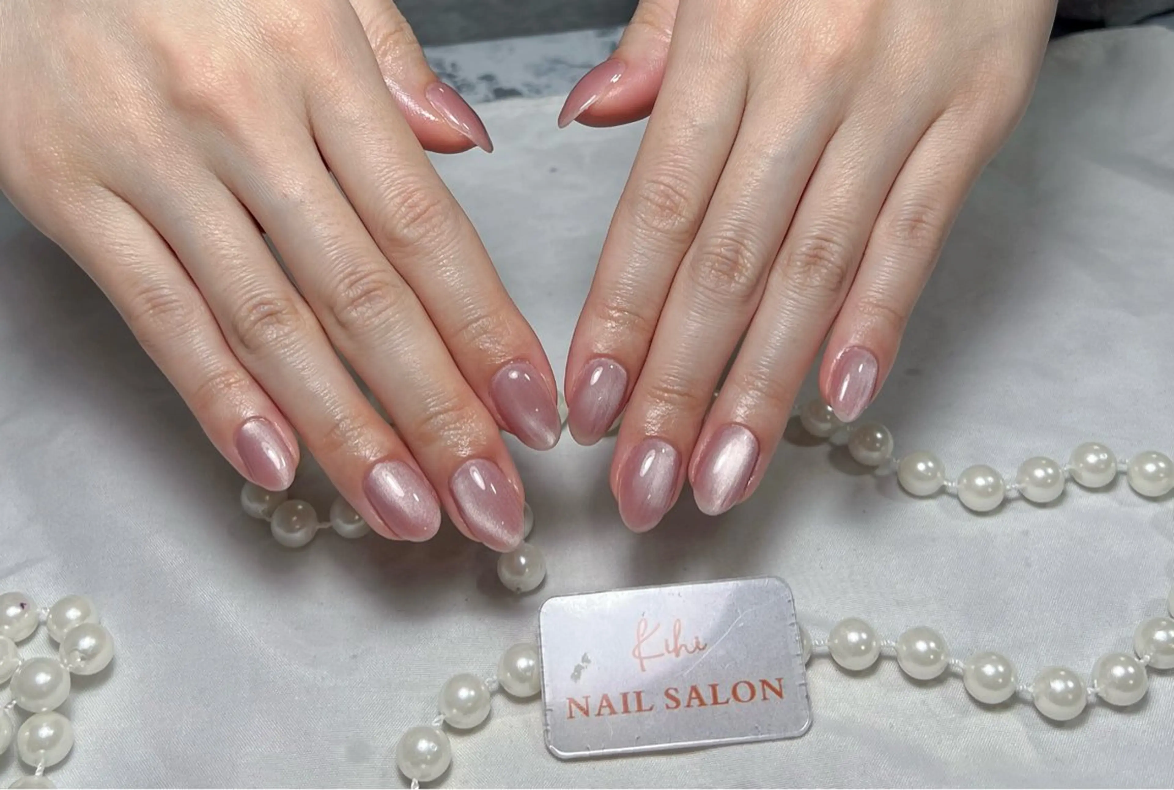 ネイル アートネイル フレンチネイル ジェルネイル グラデーション 韓国ネイル 村中 ハナのネイルデザイン