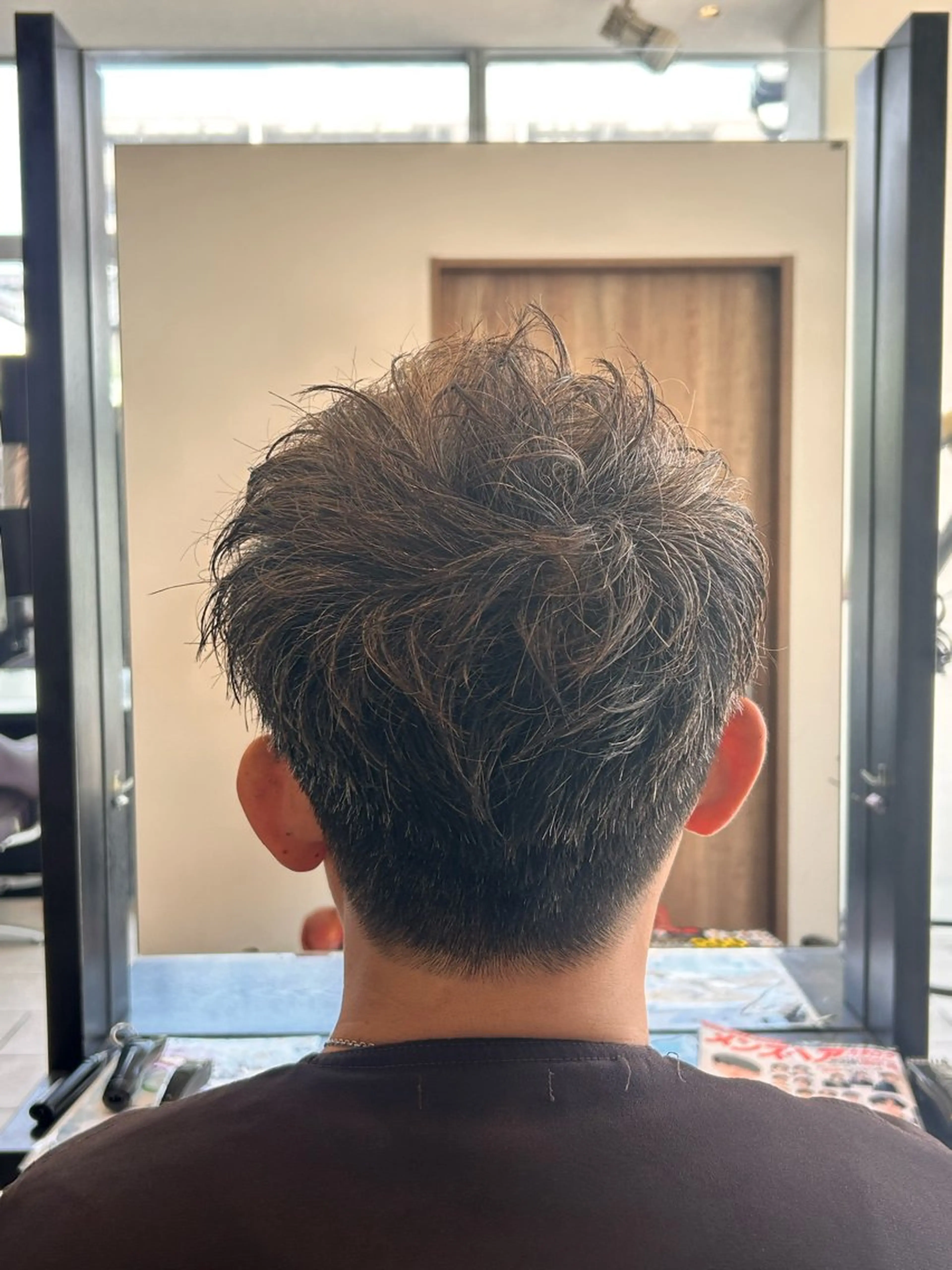 ショート メンズ カット EARTH大宮宮原店所属・ri kuのヘアスタイル