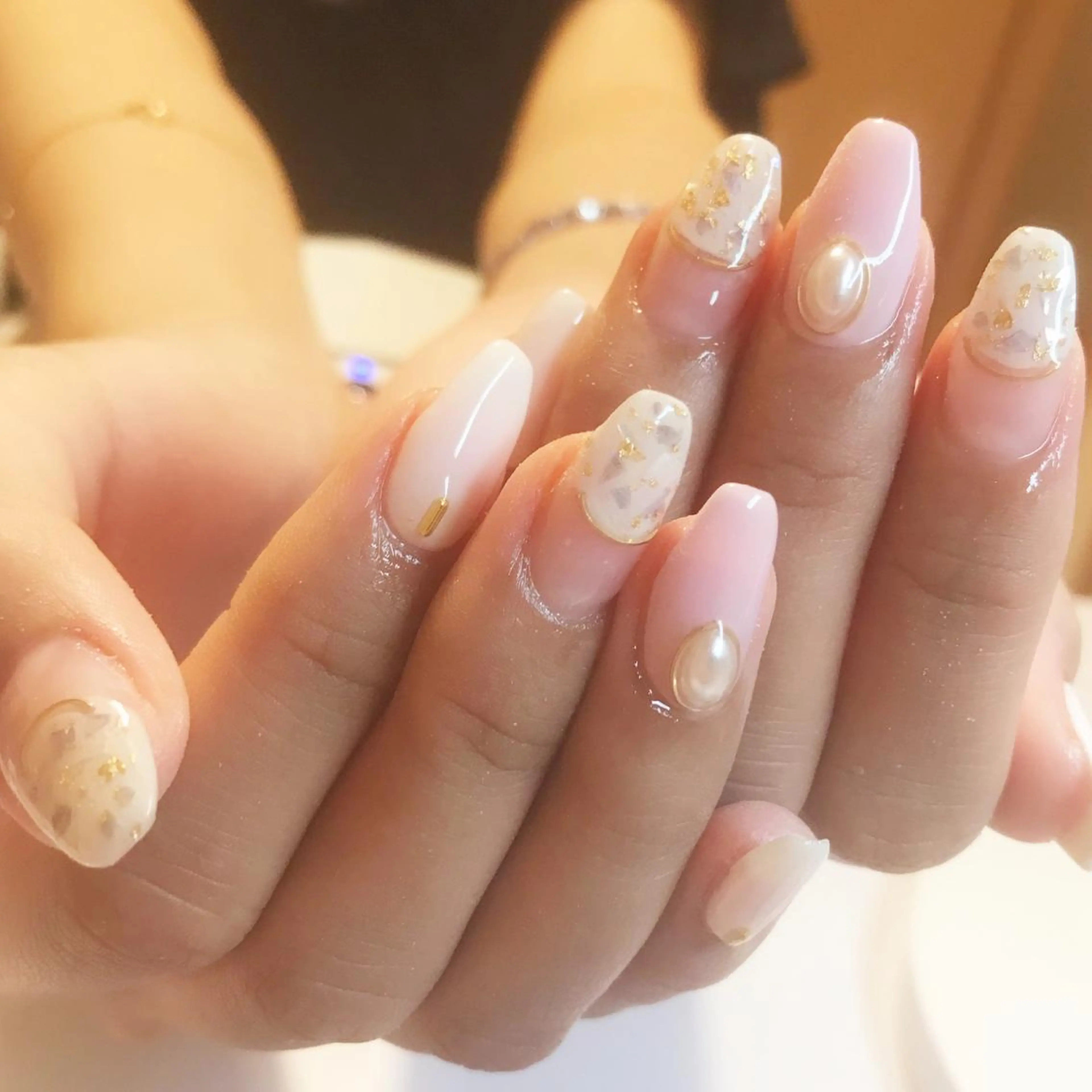 ネイル スクエアネイル maggienail所属・Maggie Nagisaのネイルデザイン