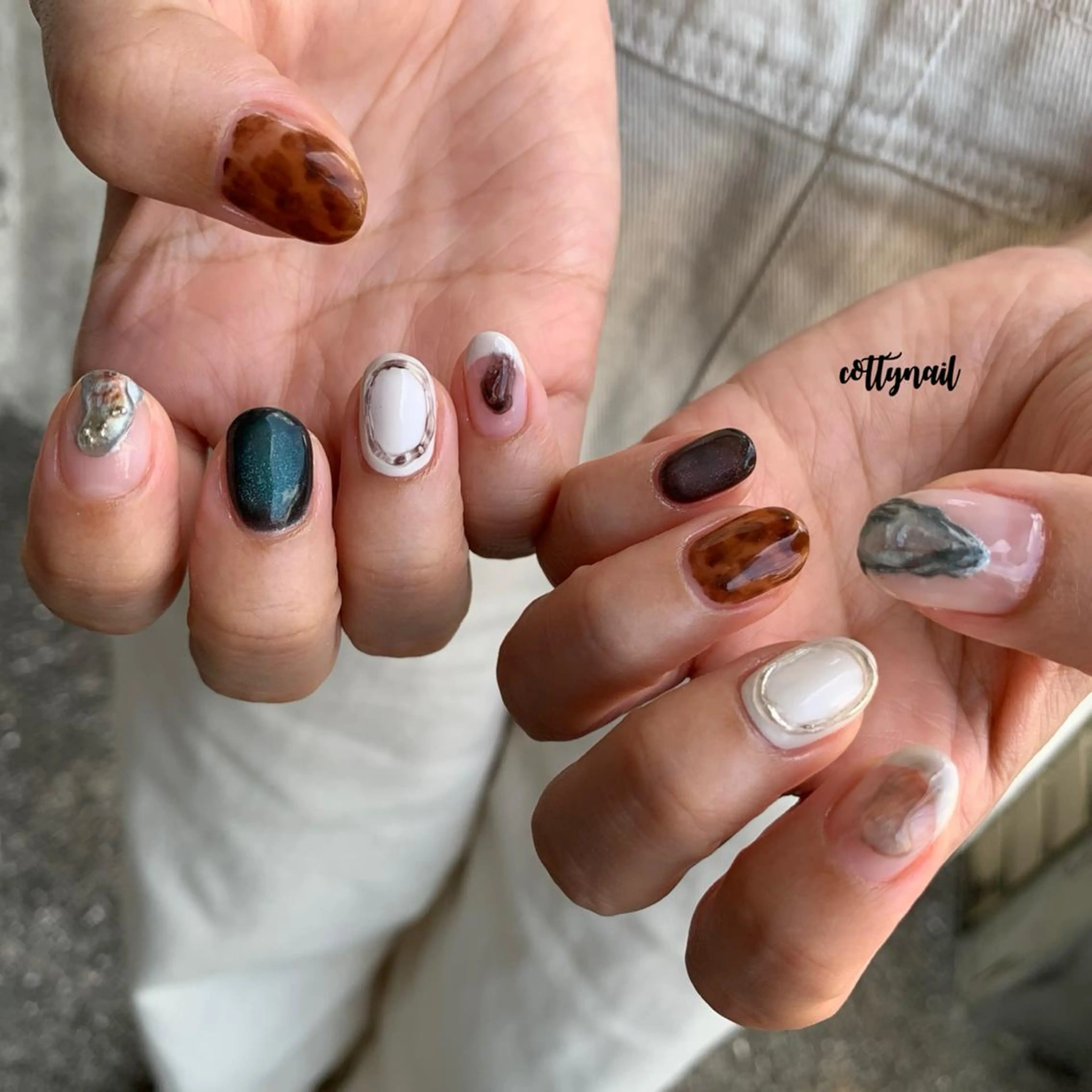 ネイル アートネイル ジェルネイル ニュアンスネイル cottynail -miki-のその他イメージ