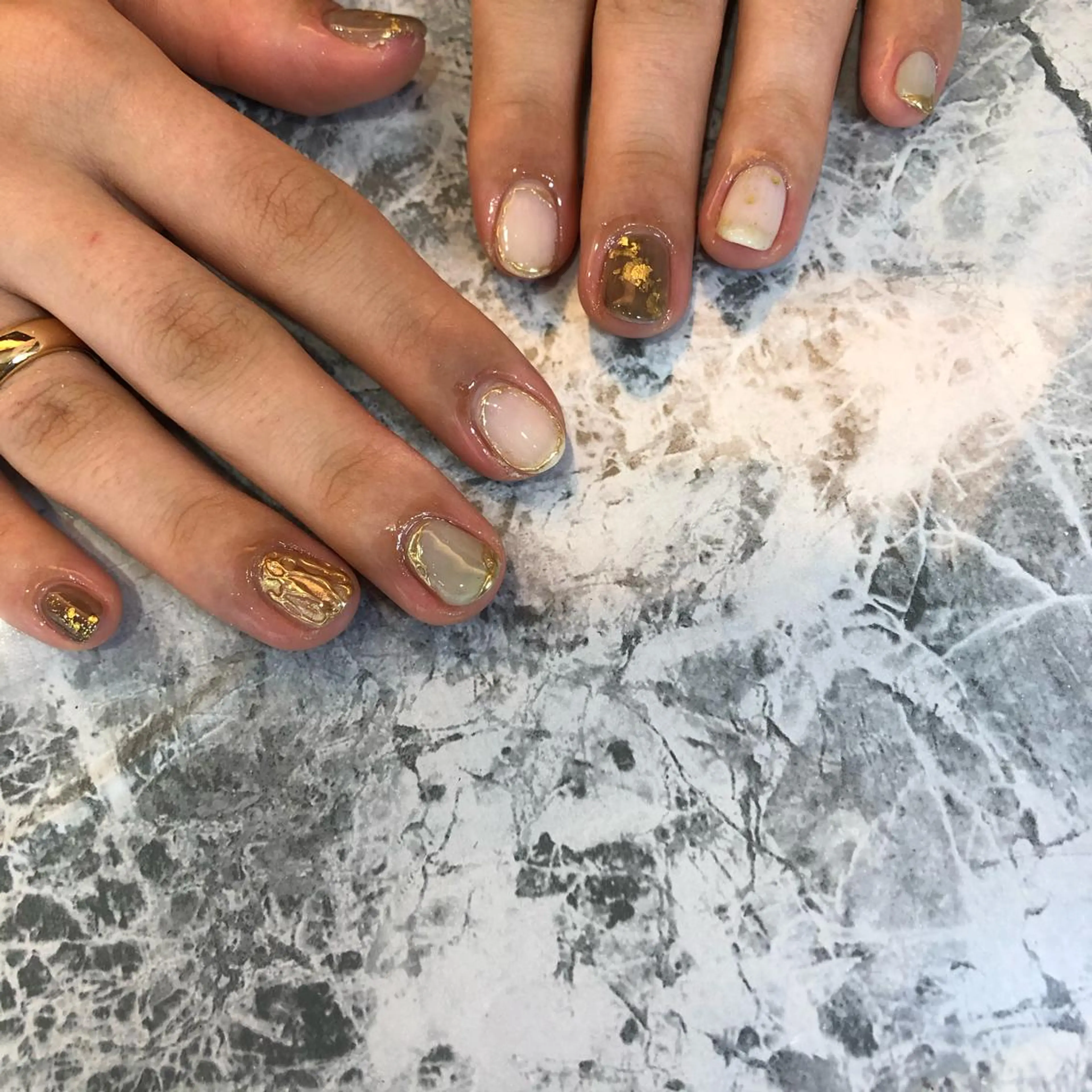 ネイル ハンドネイル 河野 弥月のネイルデザイン