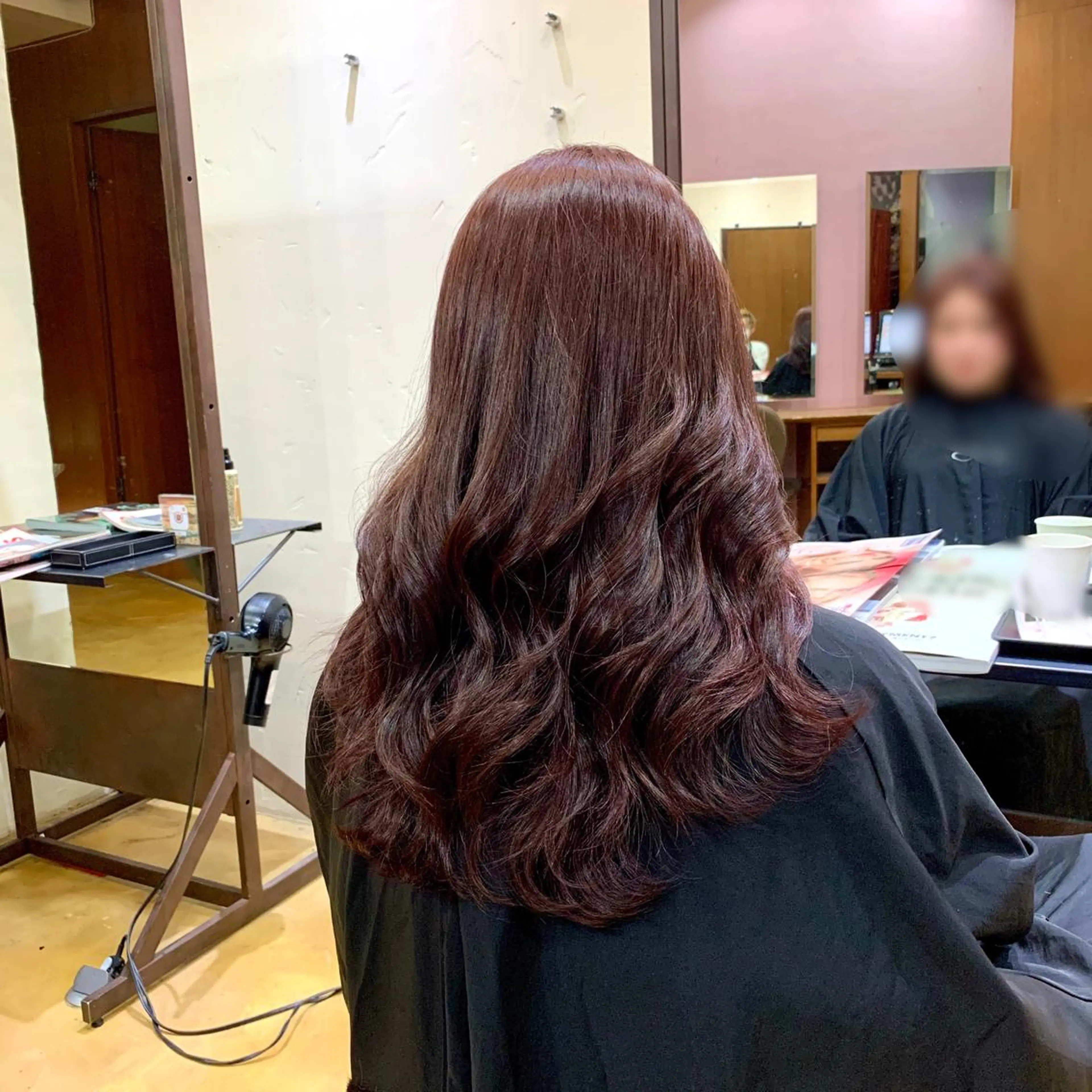 セミロング カラー カット ヘアカラー 韓国レイヤーカット★ 小林大樹のヘアスタイル