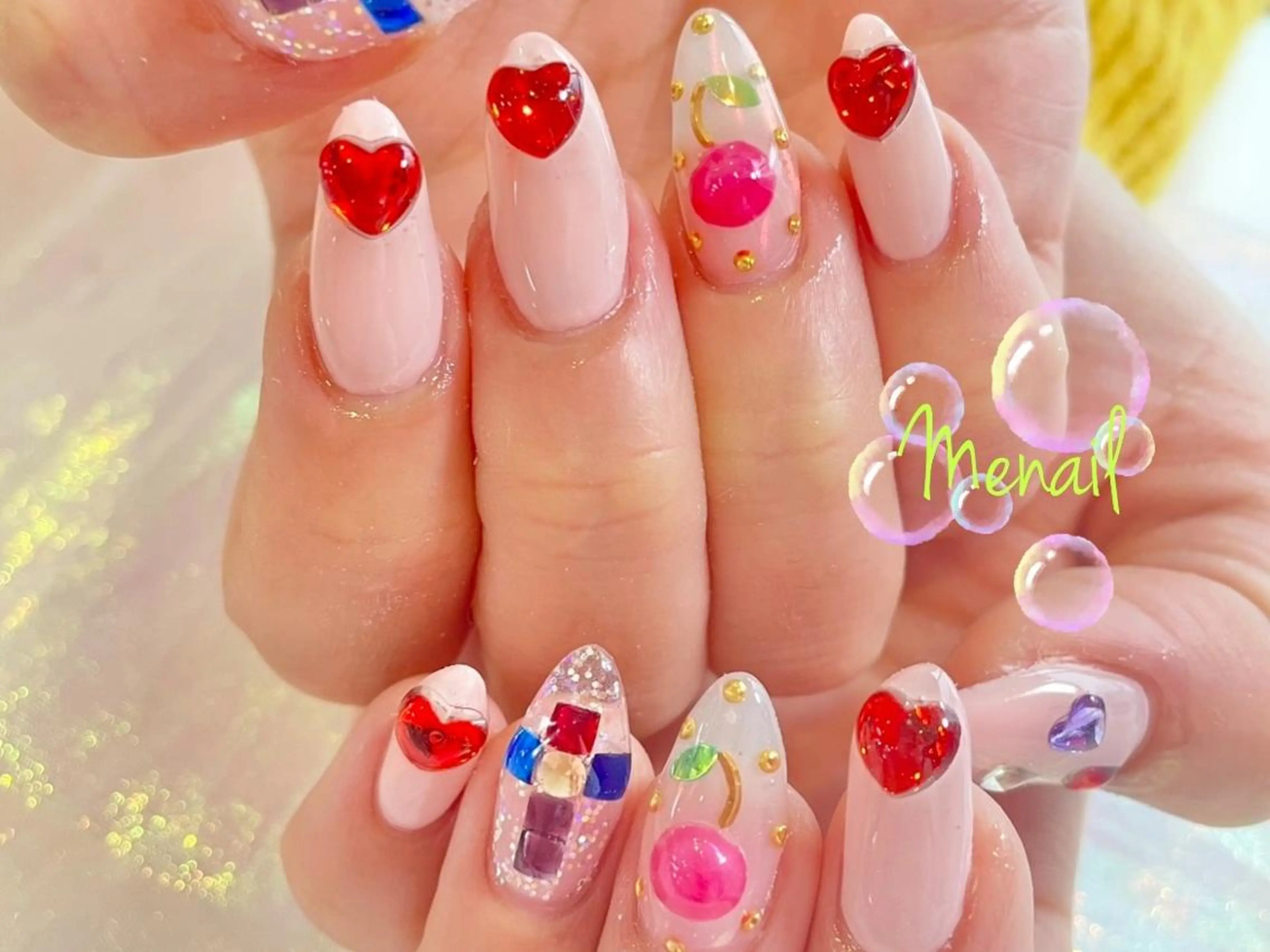 ネイル 韓国ネイル Menail 心斎橋 /南船場☆MAO☆のネイルデザイン