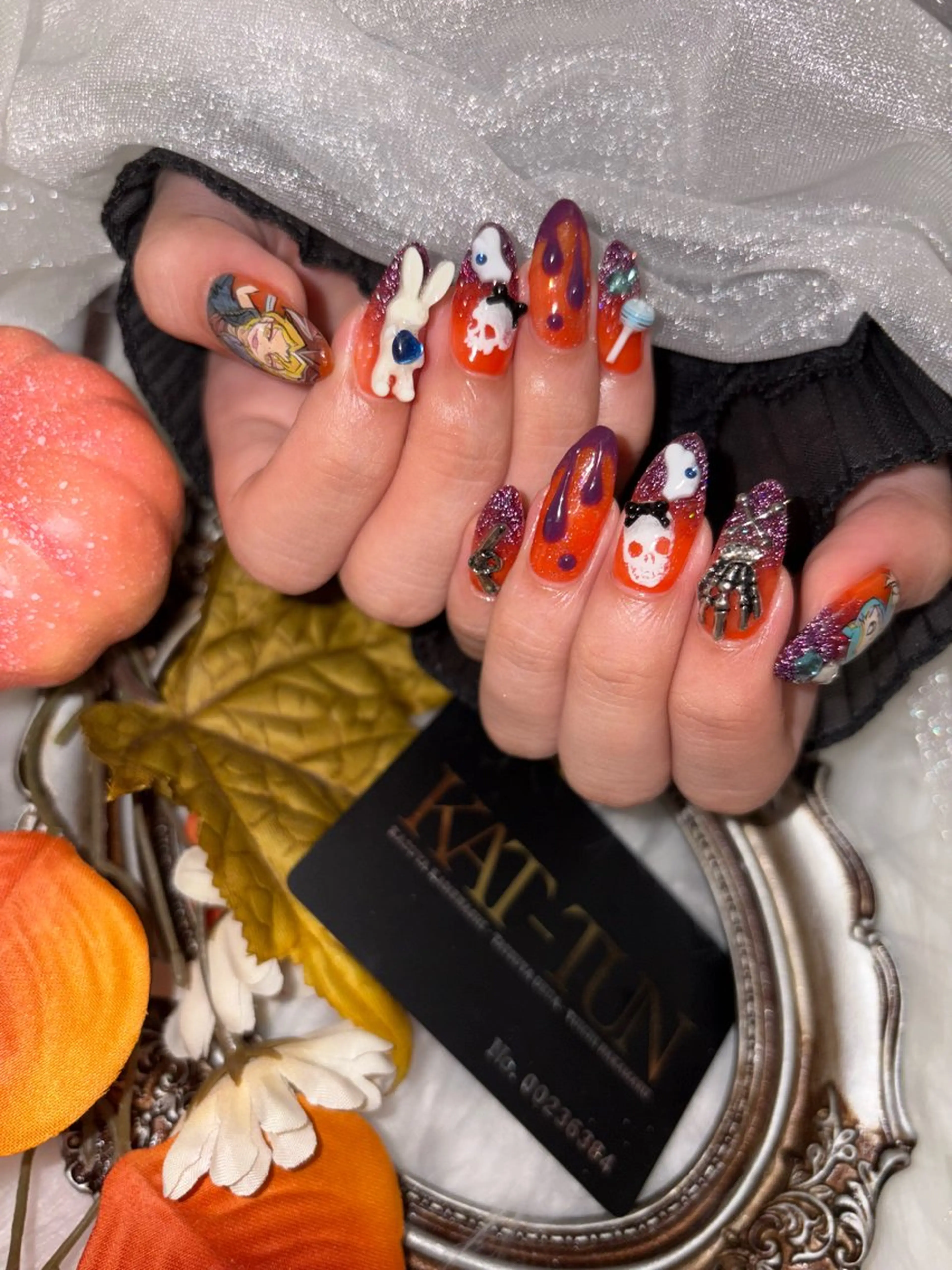 ネイル toyvenail 🖤enaのネイルデザイン