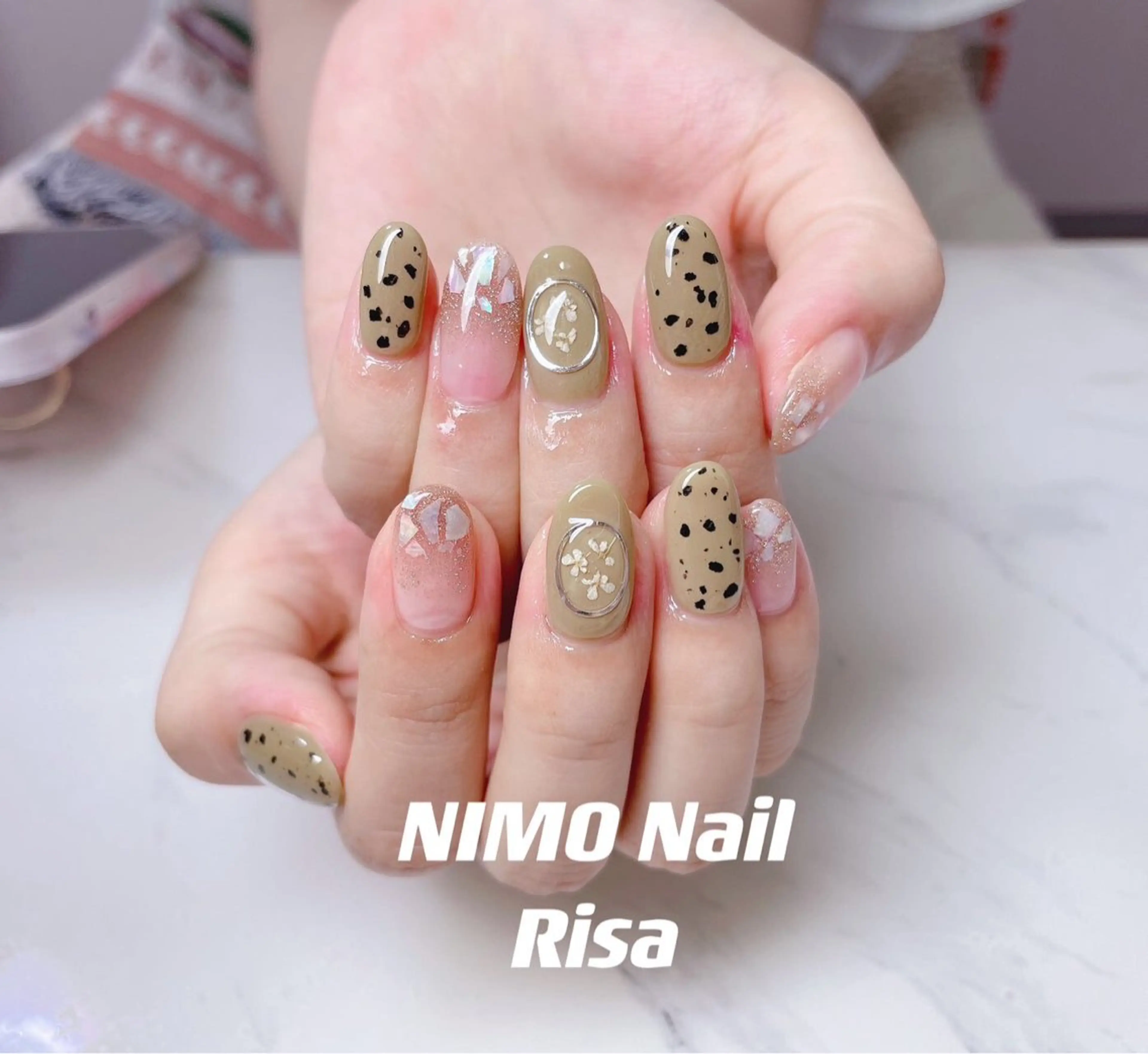 （オフ無料ケア込み）💅おしゃれデザイン定額コース2⃣️の写真