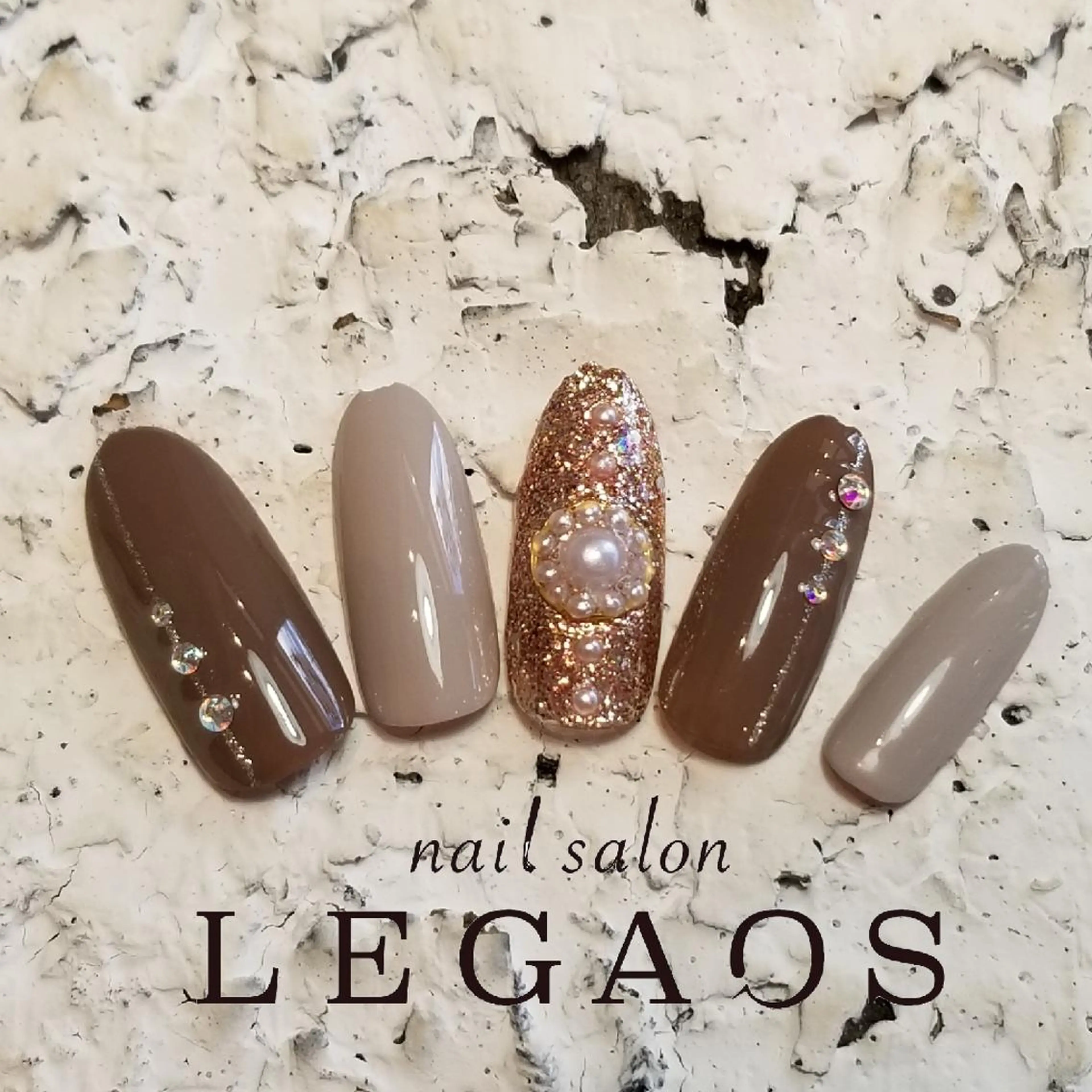 ネイル ｾﾝﾀｰ南 LEGAOSともこのネイルデザイン