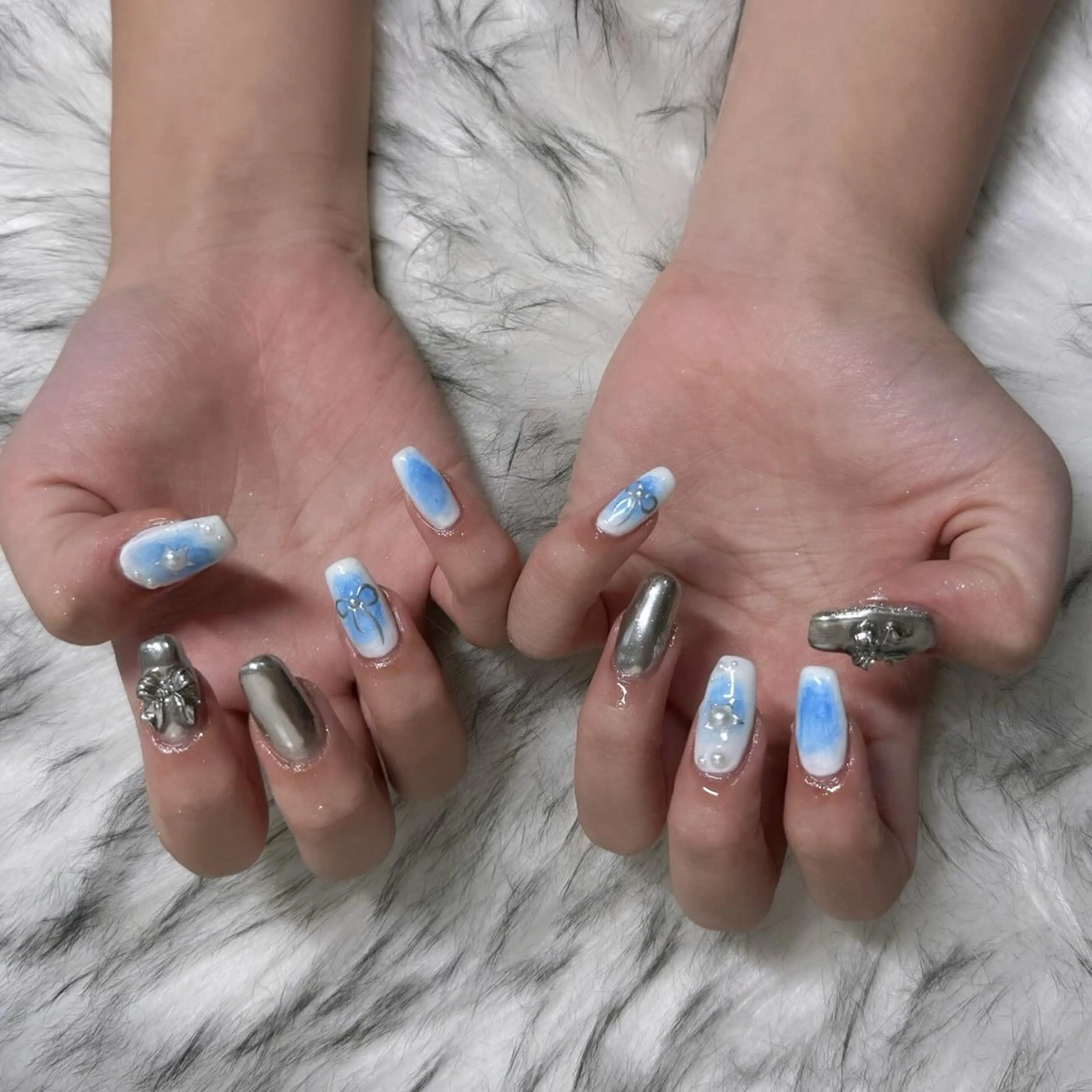 セミロング ハンドネイル mao .のネイルデザイン