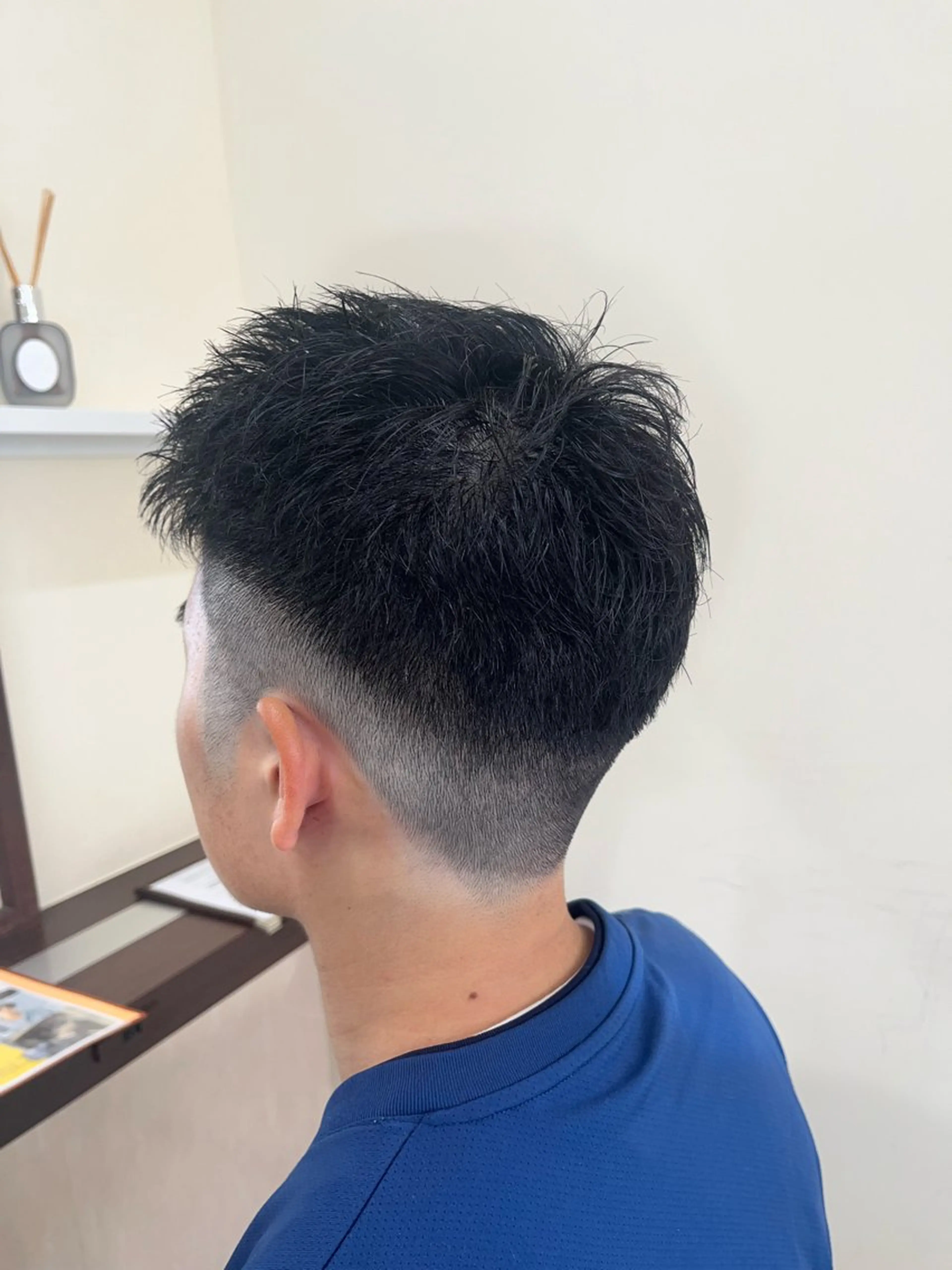 ショート メンズ フェードカット ショートヘア AROH  men's cut&men's perm 船橋店所属・🧊メンズ特化🧊 高木航希のヘアスタイル