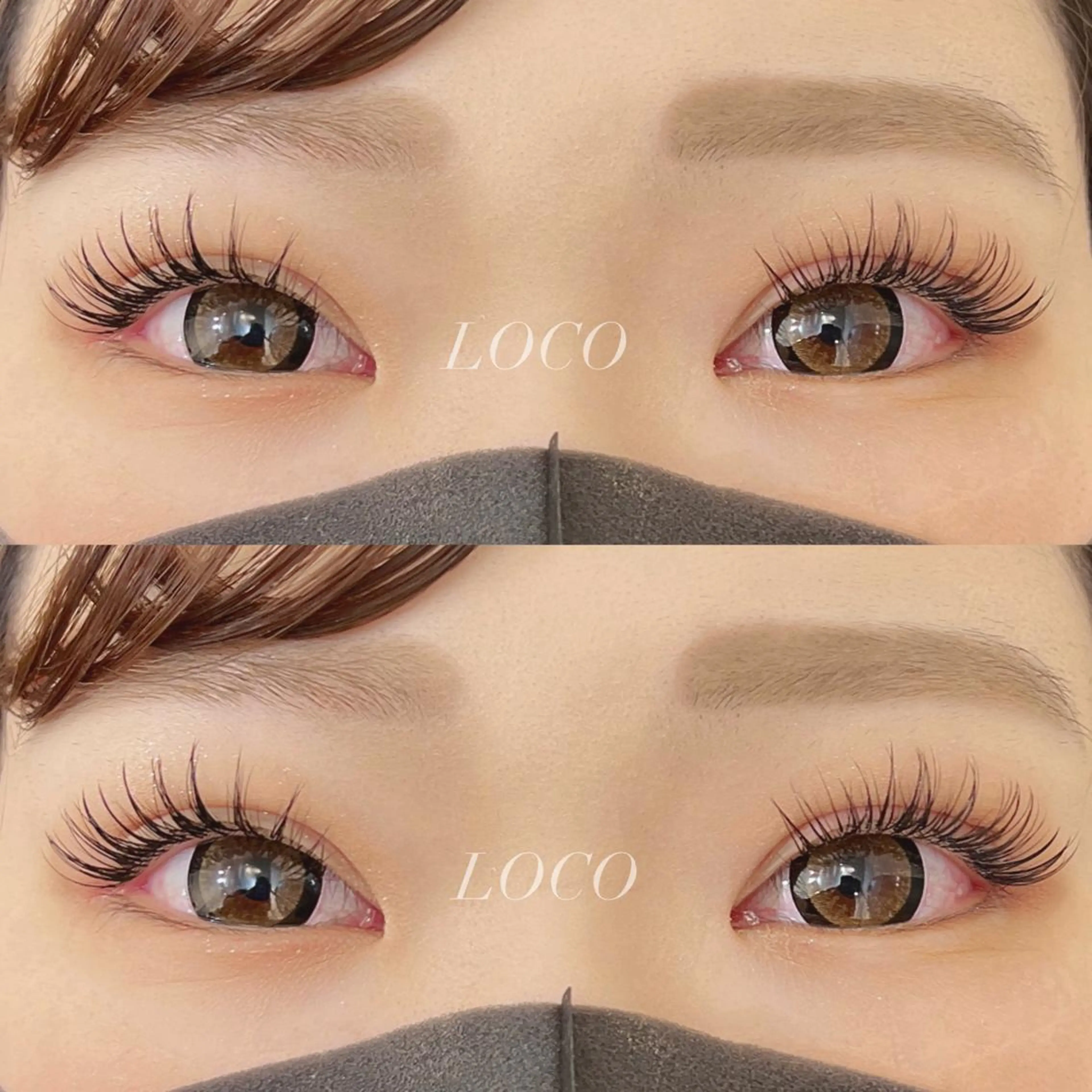 マツエク・マツパ Cカール Jカール ミンク マツパ atelier Charmemu所属・𝕋𝕆ℙアイリスト sanaeのマツエク・マツパデザイン