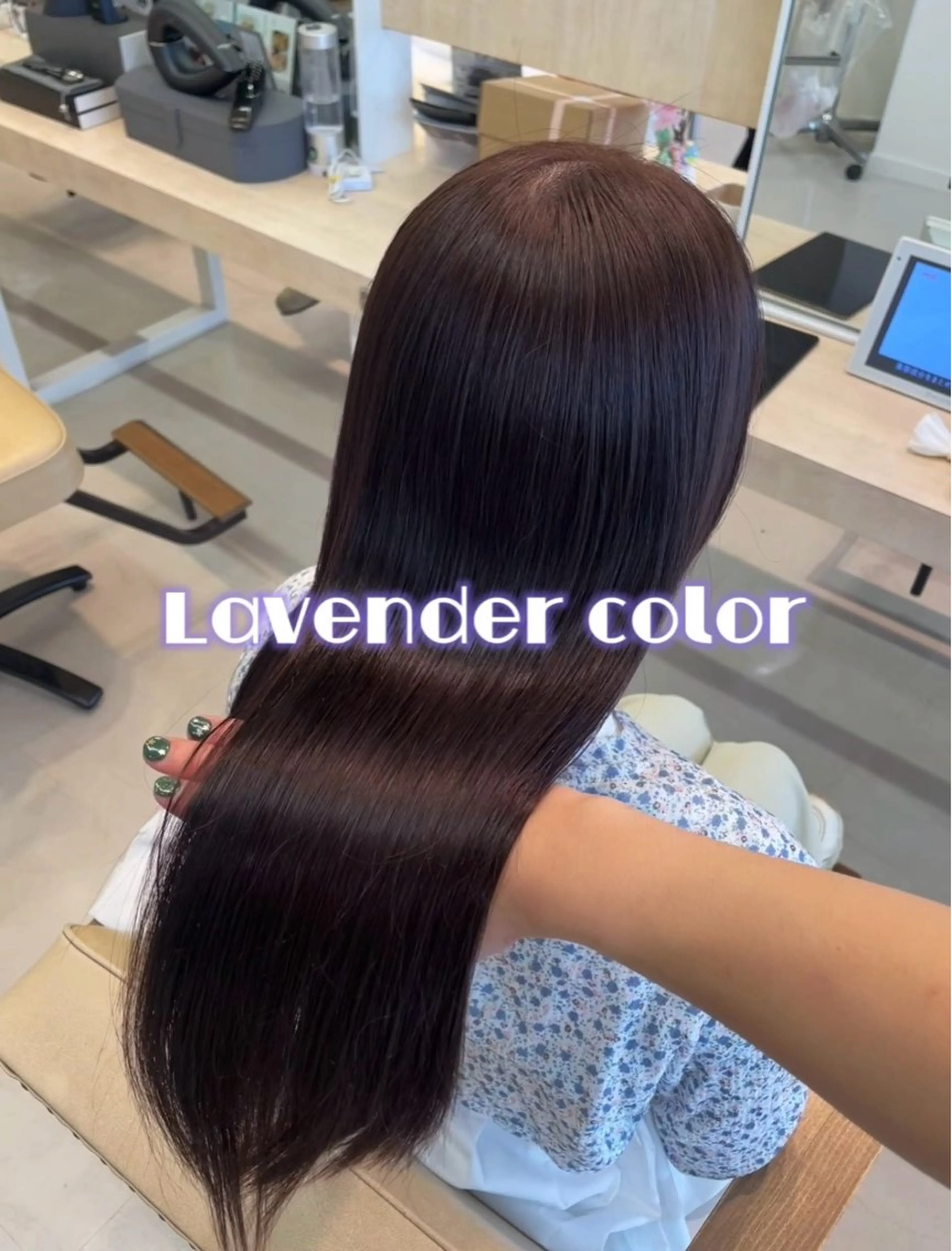 ロング カット ヘアカラー トリートメント かずや🍀/髪質改善 /艶髪カラー/眉毛のヘアスタイル