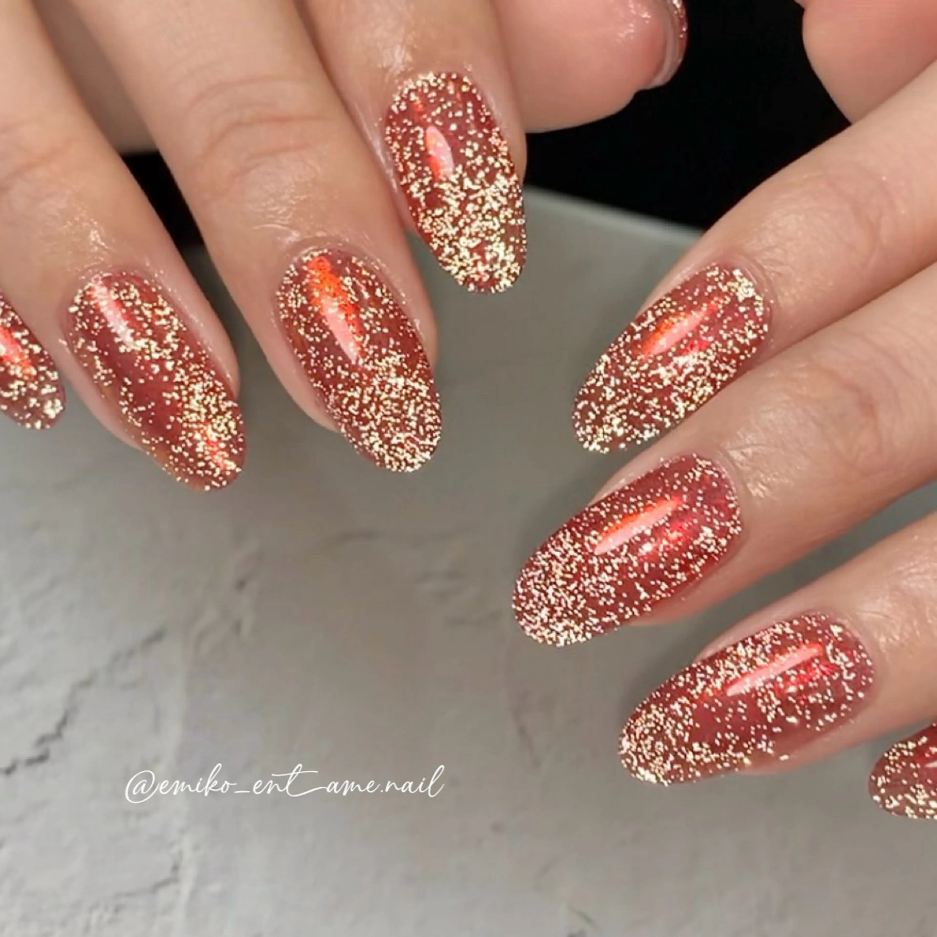 ネイル フラッシュネイル シンプルネイル EMIKOのネイルデザイン