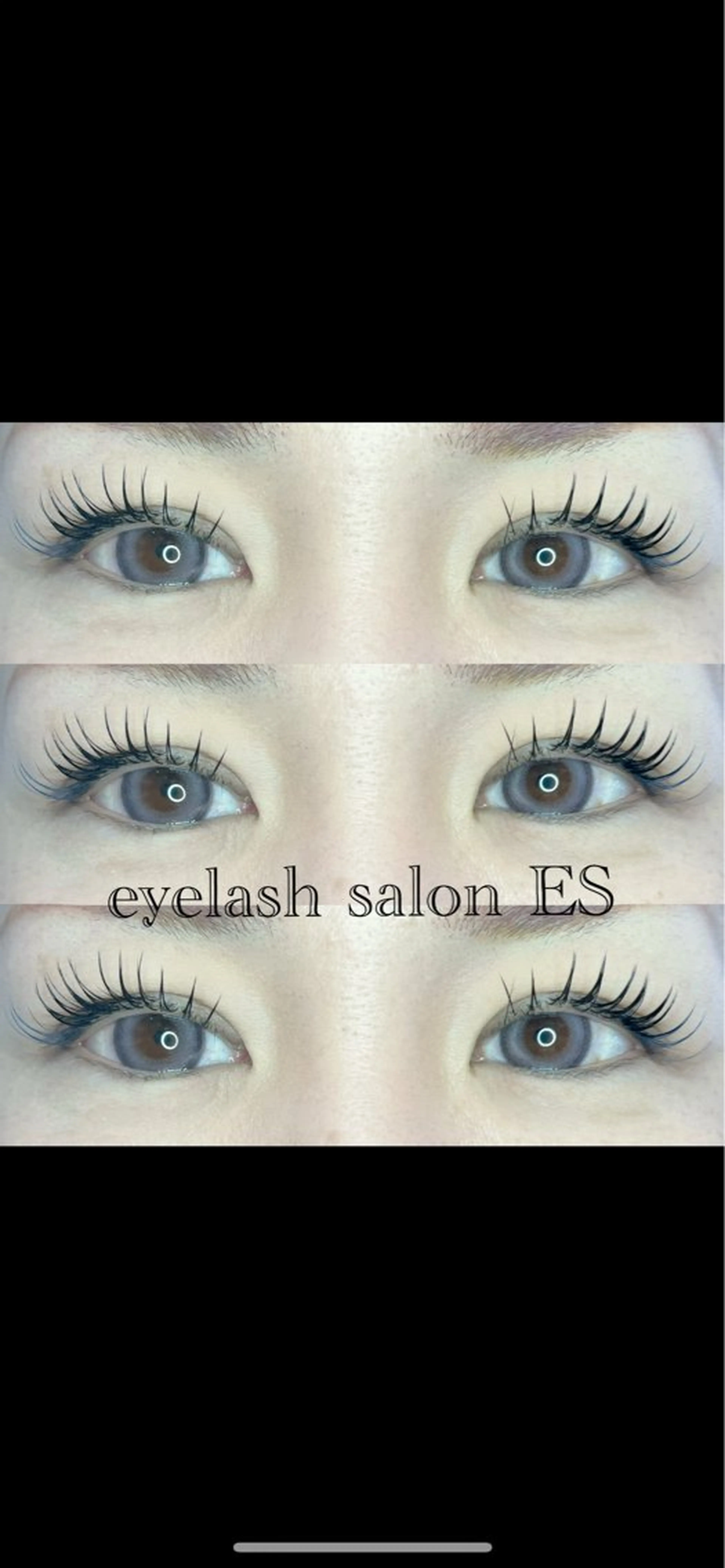 マツエク・マツパ eyelash salon　ESのマツエク・マツパデザイン