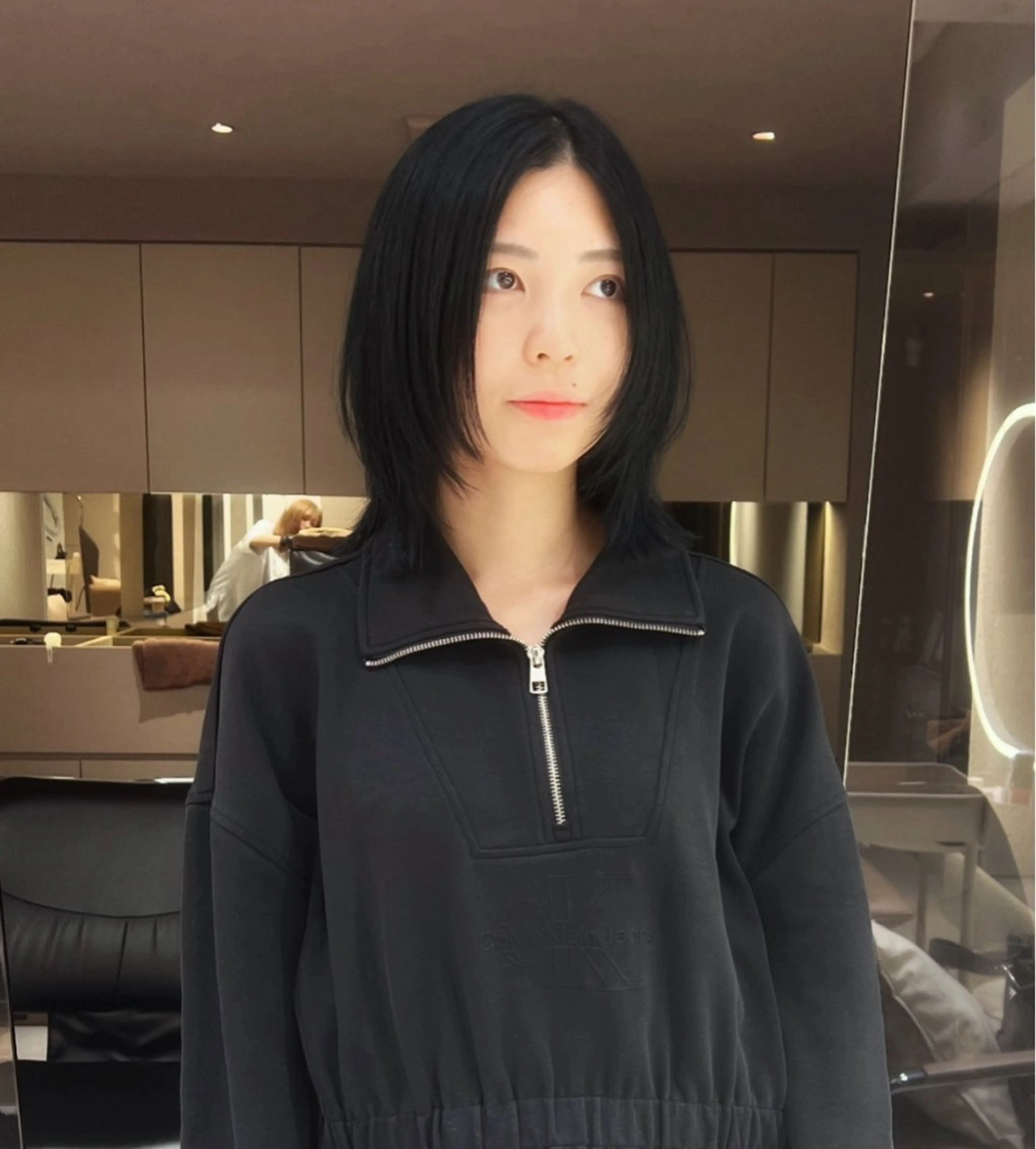 ショート ボブレイヤー ボブ 顔まわりレイヤー レイヤーカット rino🤍 恵比寿レイヤーカットのヘアスタイル