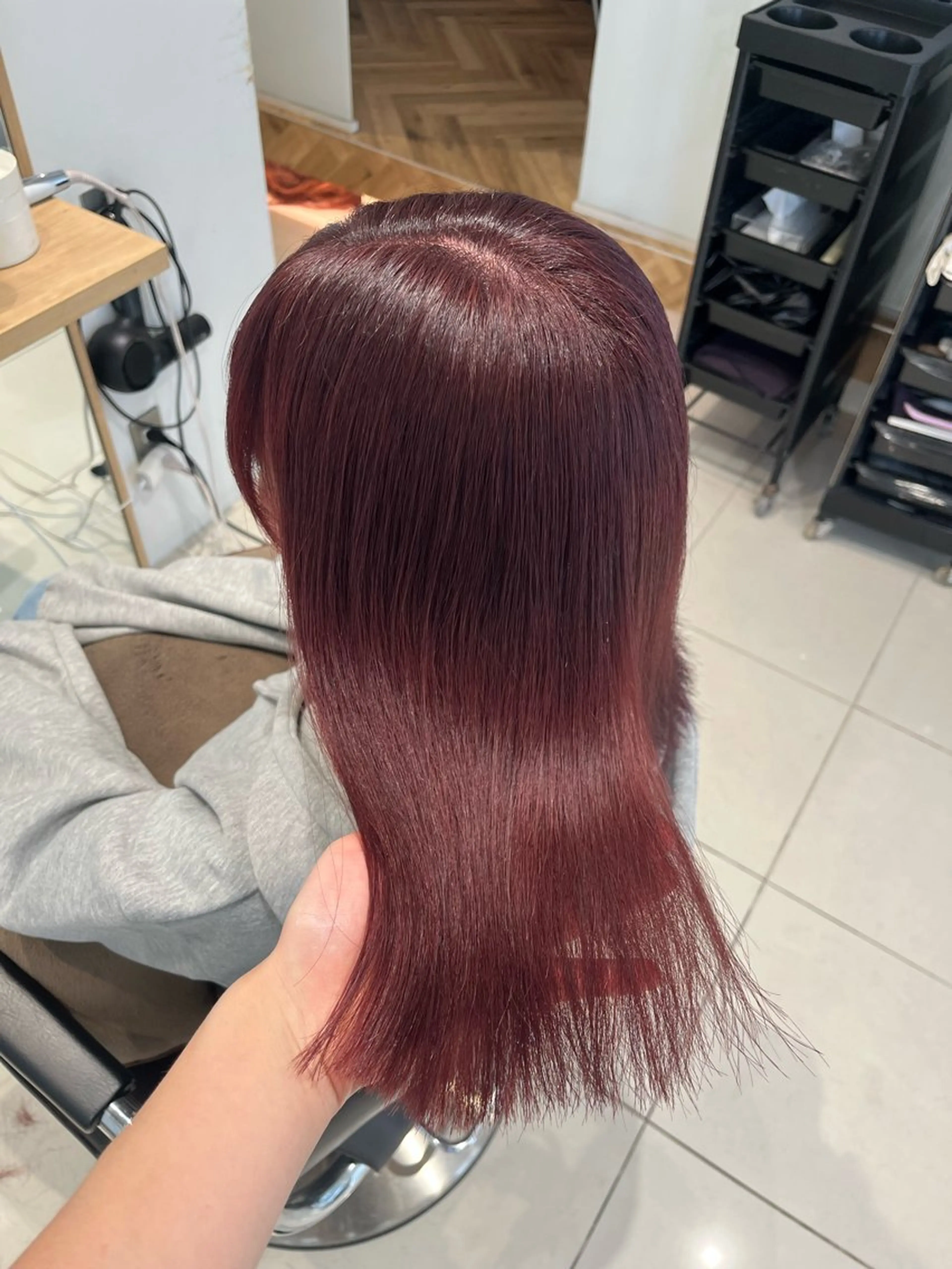 ミディアム ヘアカラー トリートメント ヘアセット stylist ◎RUKI.のヘアスタイル