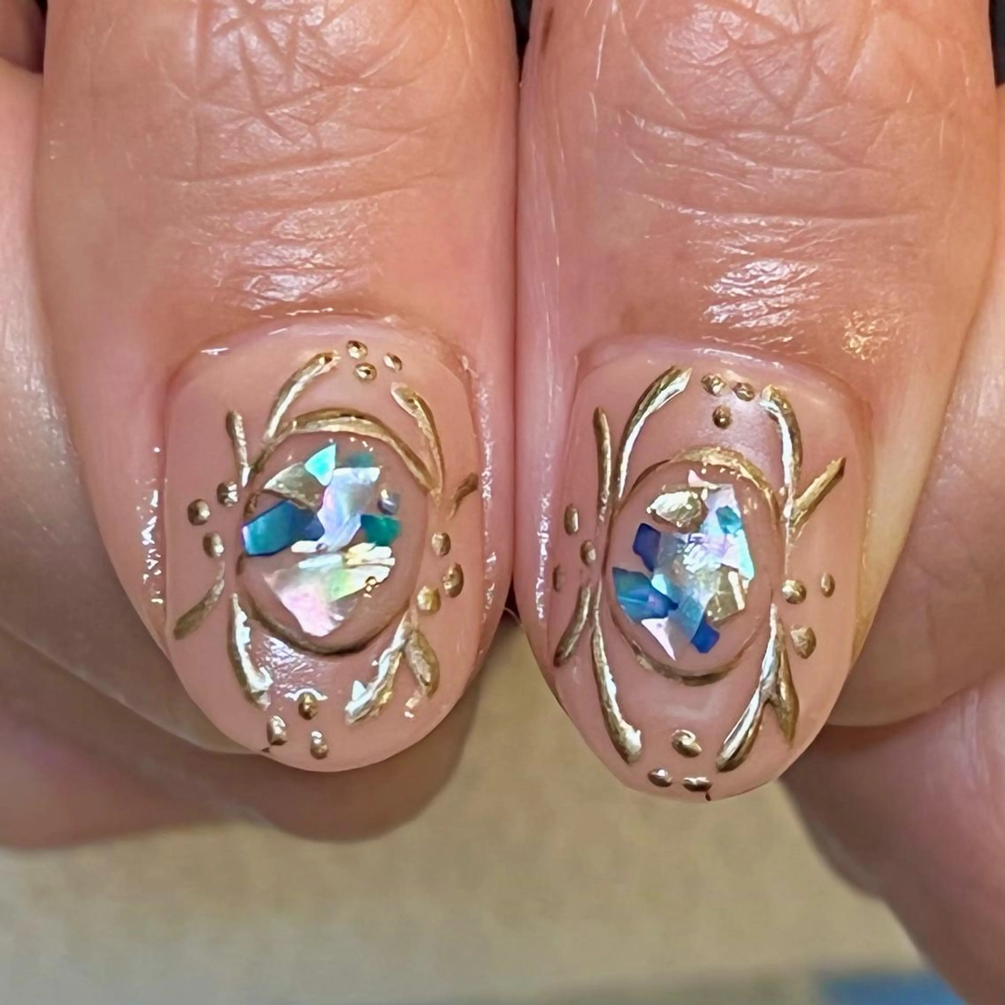 ショート カラー ネイル アートネイル オフィスネイル ワンカラーネイル ショートネイル ネイルサロン リリーブランシュ所属・森 瑞紀のネイルデザイン